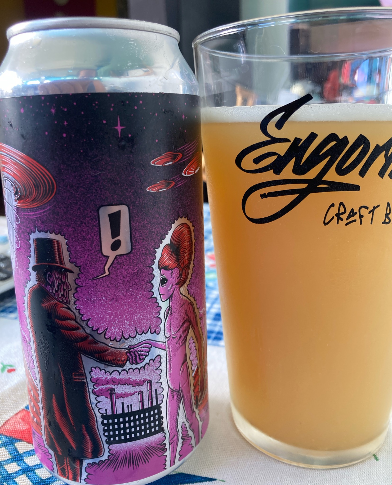 Patrons Project 23.05 Homebrew Heroes // Mike Anson, Doug Hayes, Geoff Nix // Moonshake Design // Hazy IPA, England