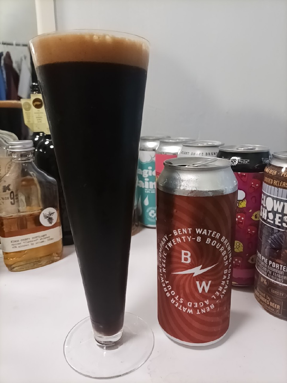 relic twenty-8 bourbon barrel aged stout, United States