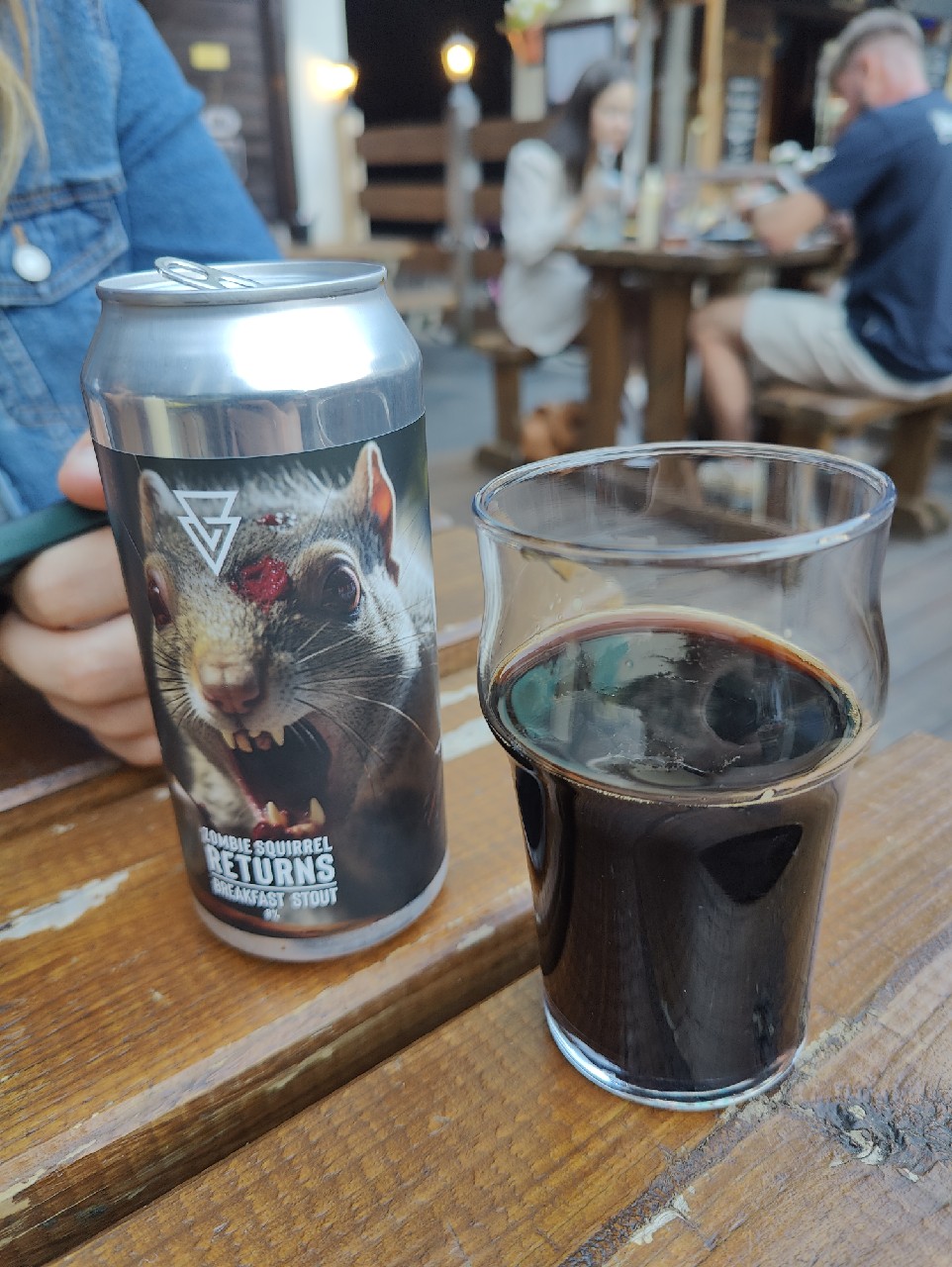 Zombie Squirrel Returns, England