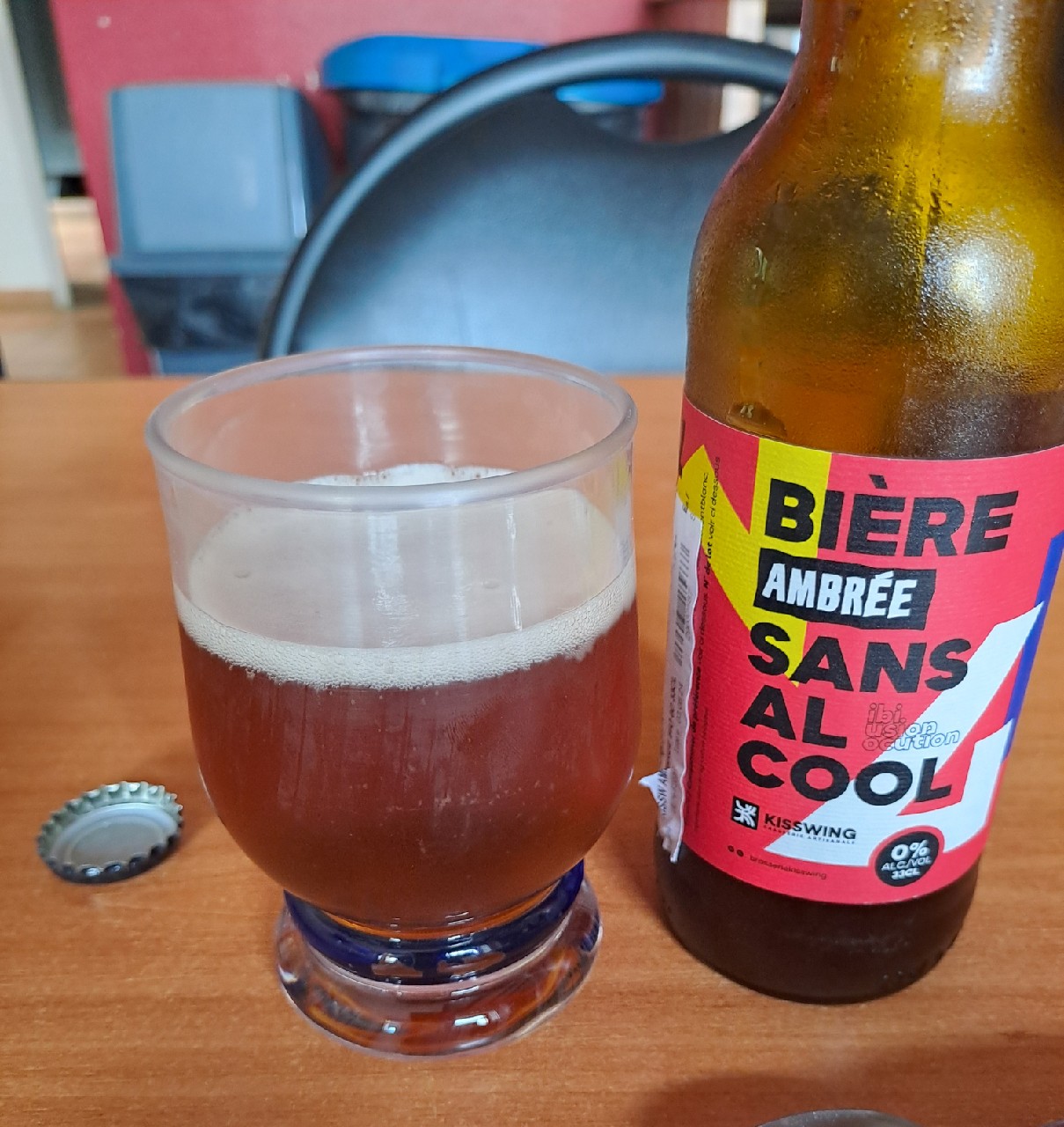 Kiss'Wing Ambrée Sans Alcool, France