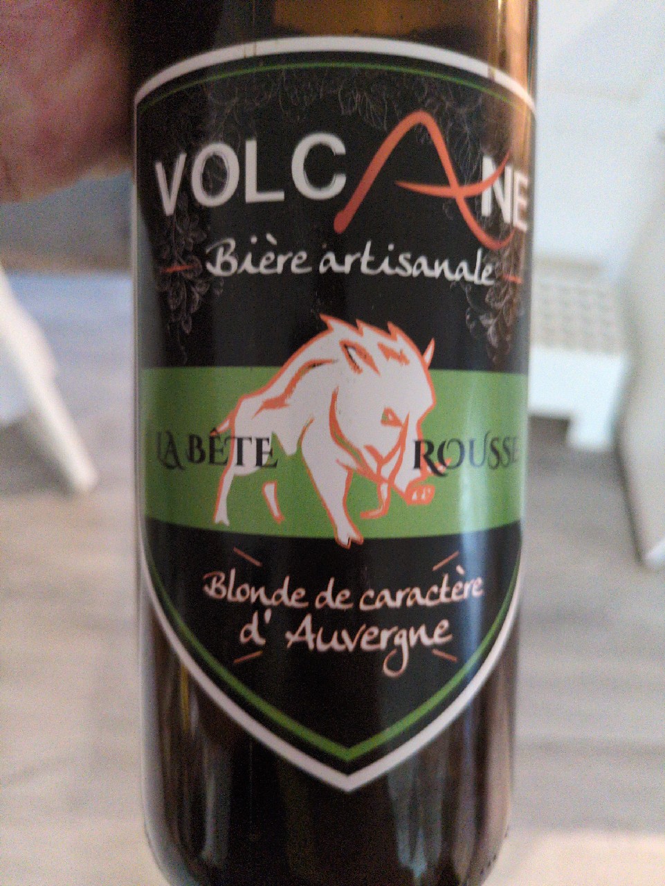 Volcane La Bête Rousse, France