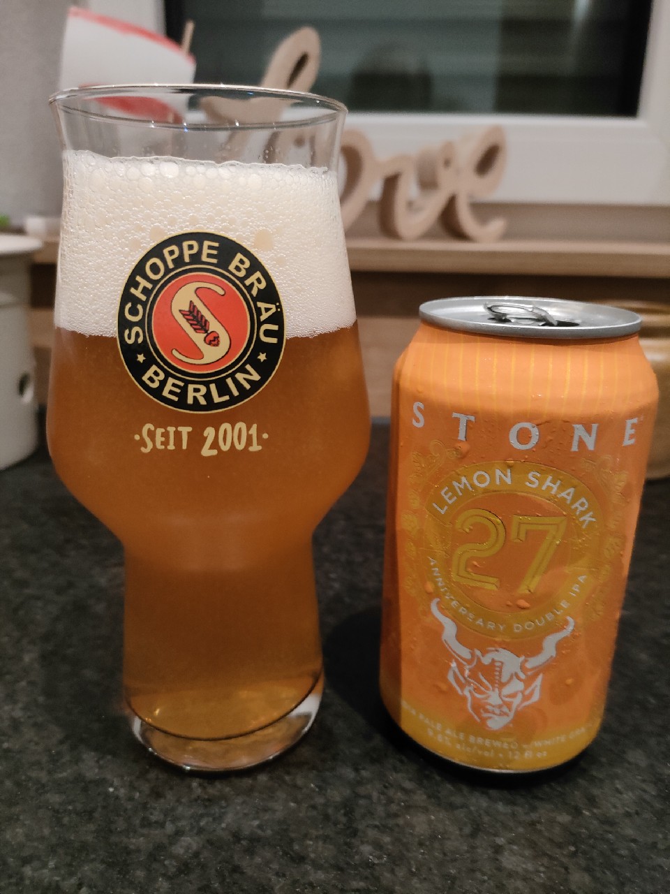 Lemon Shark - 27 Anniversary Double IPA, United States