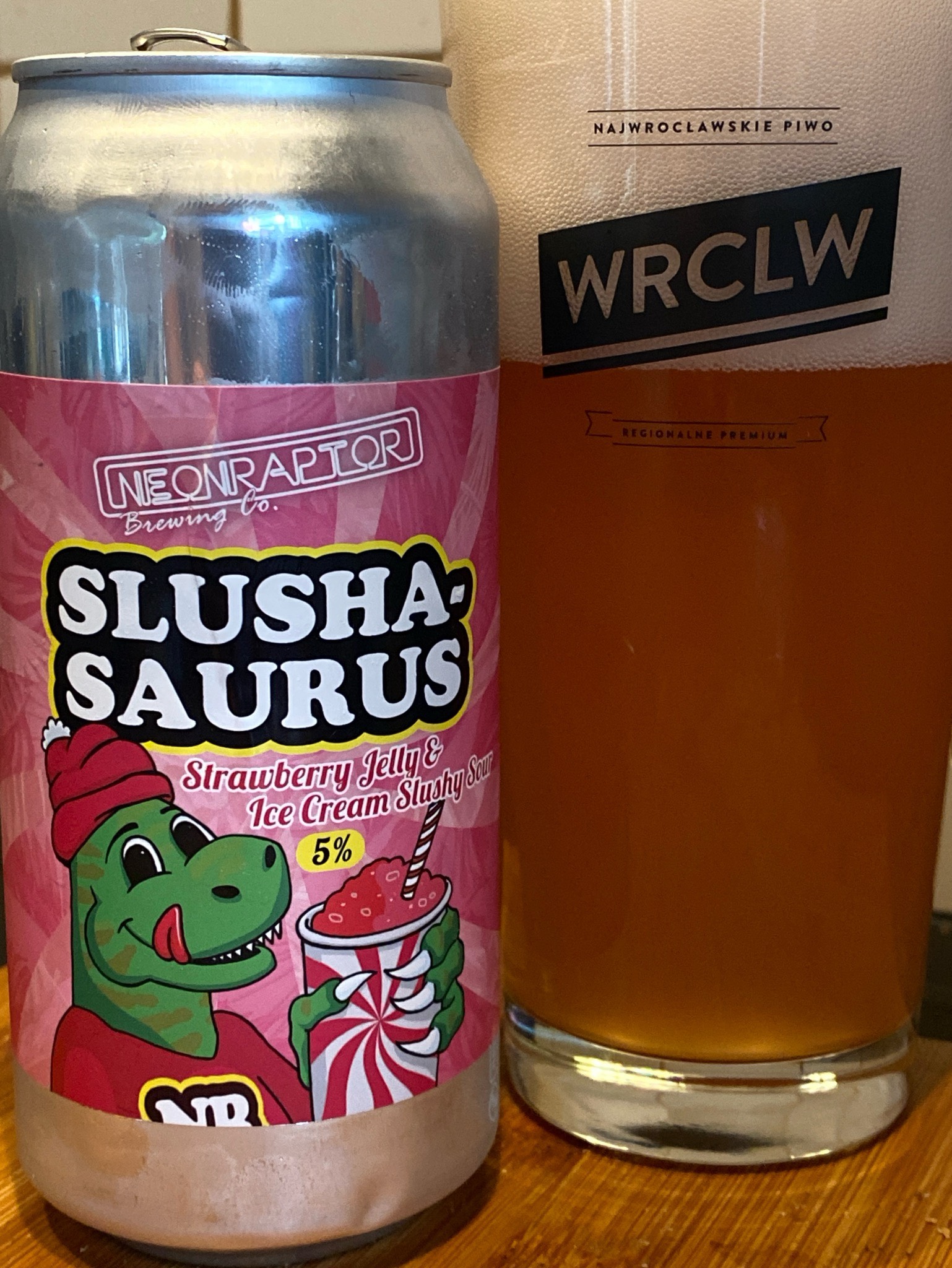 Slushasaurus Strawberry Jelly And Ice Cream, England