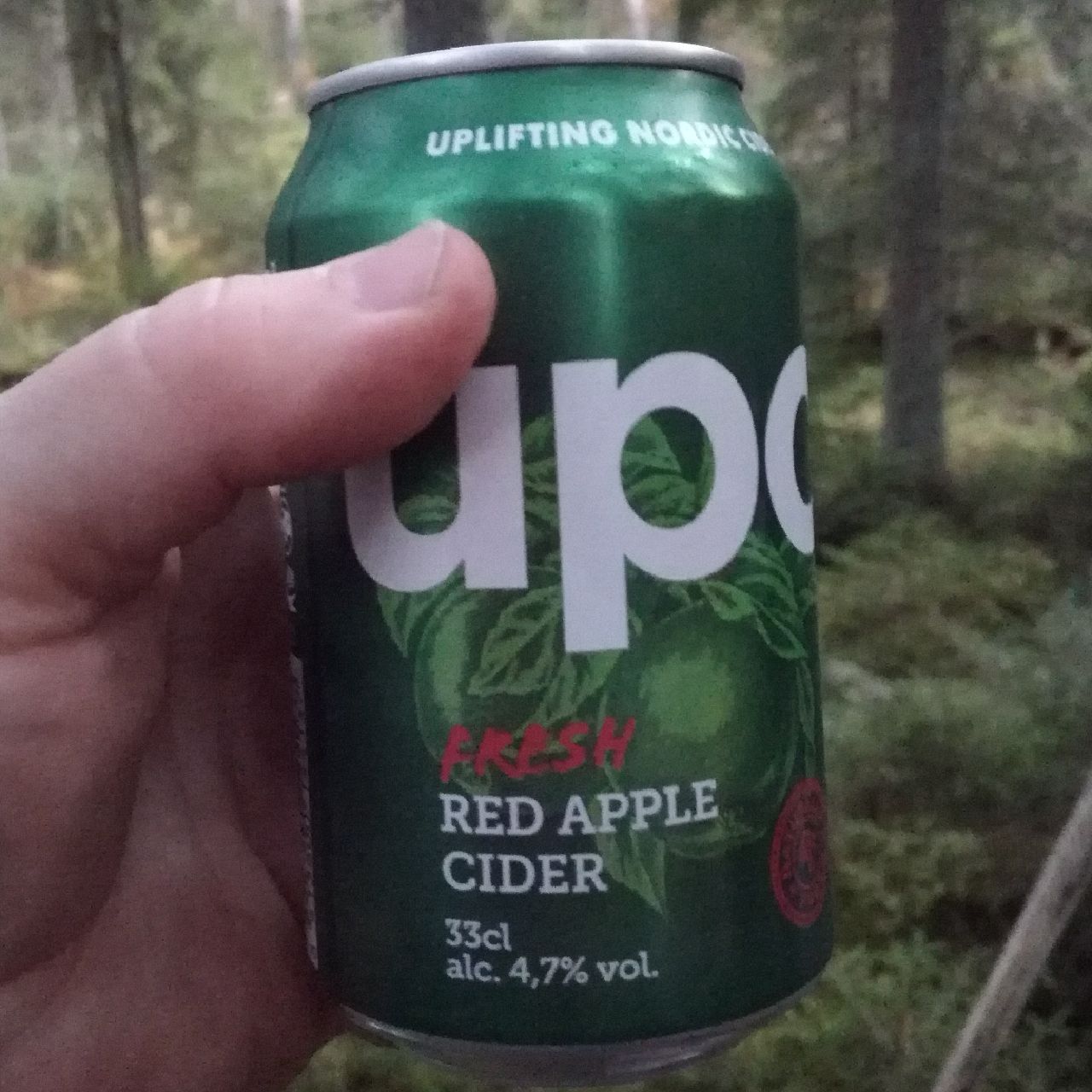 Upcider Fresh Red Apple, Finland