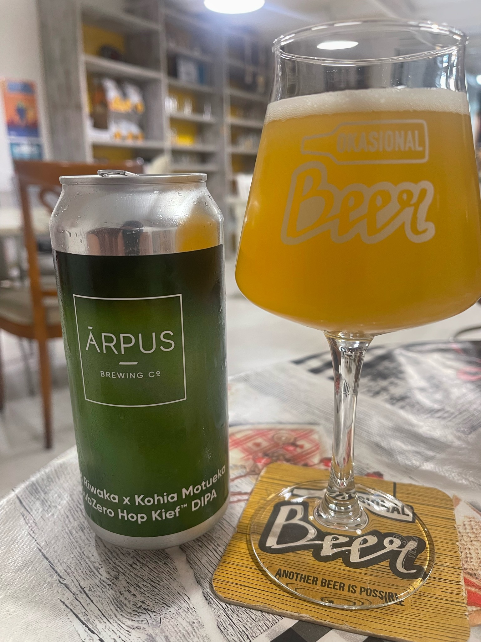 TDH Riwaka x Kohia Motueka Subzero Hop Kief DIPA, Latvia