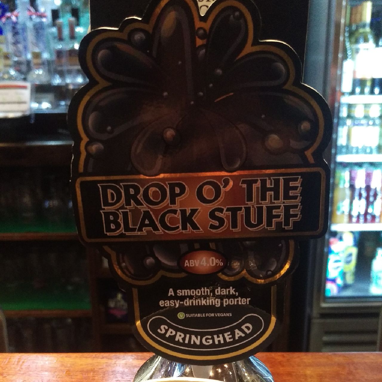 Drop O' The Black Stuff, England