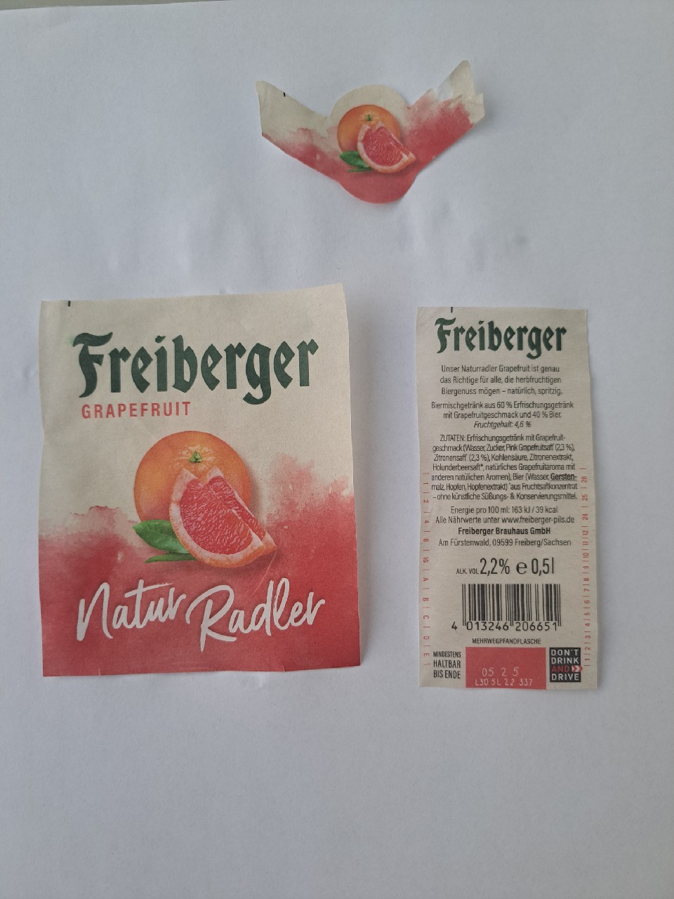 Freiberger Grapefruit Naturtrüb, Germany