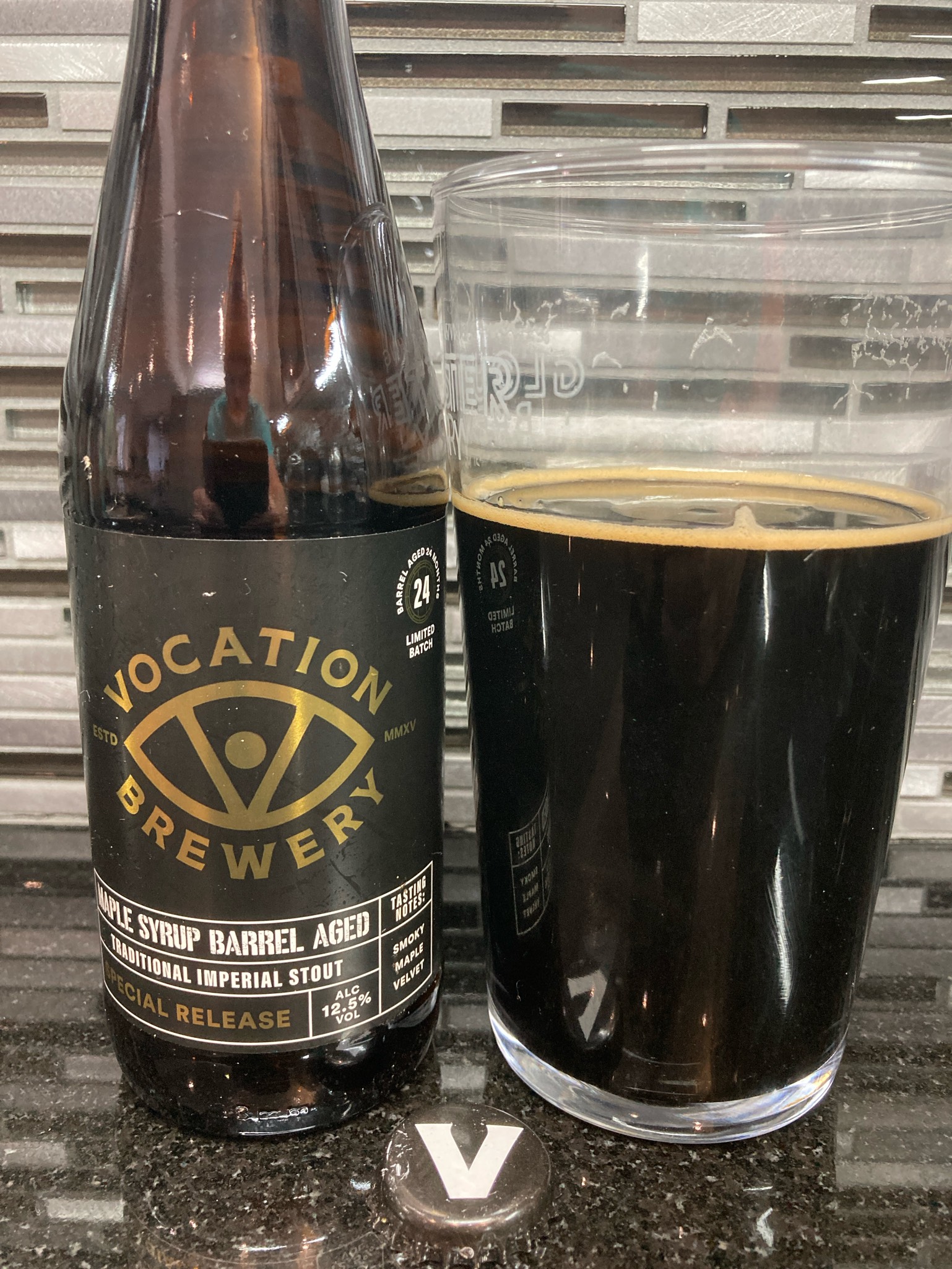Maple syrup barrel aged, England