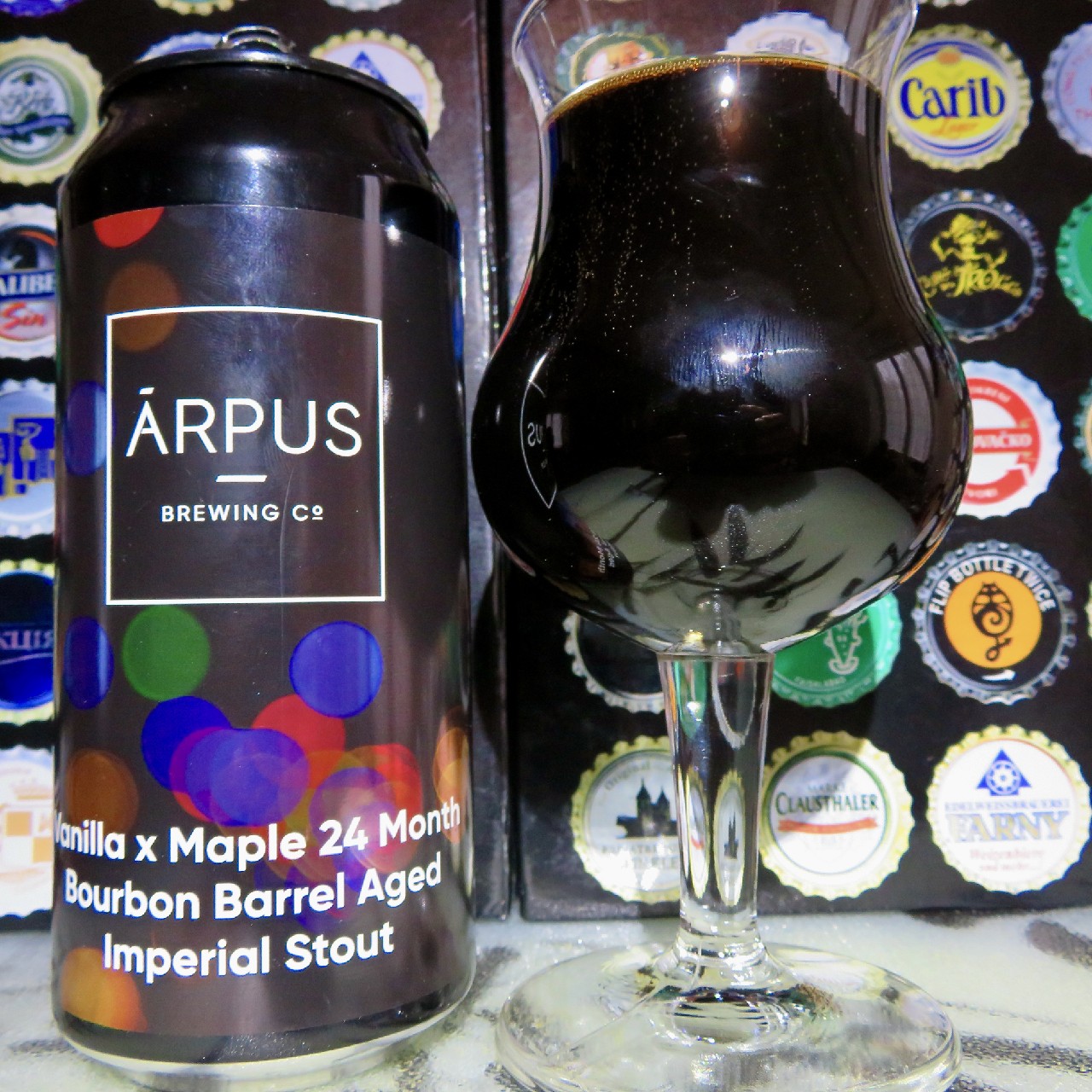 Vanilla x Maple 24 Month Bourbon Barrel Aged Imperial Stout, Latvia