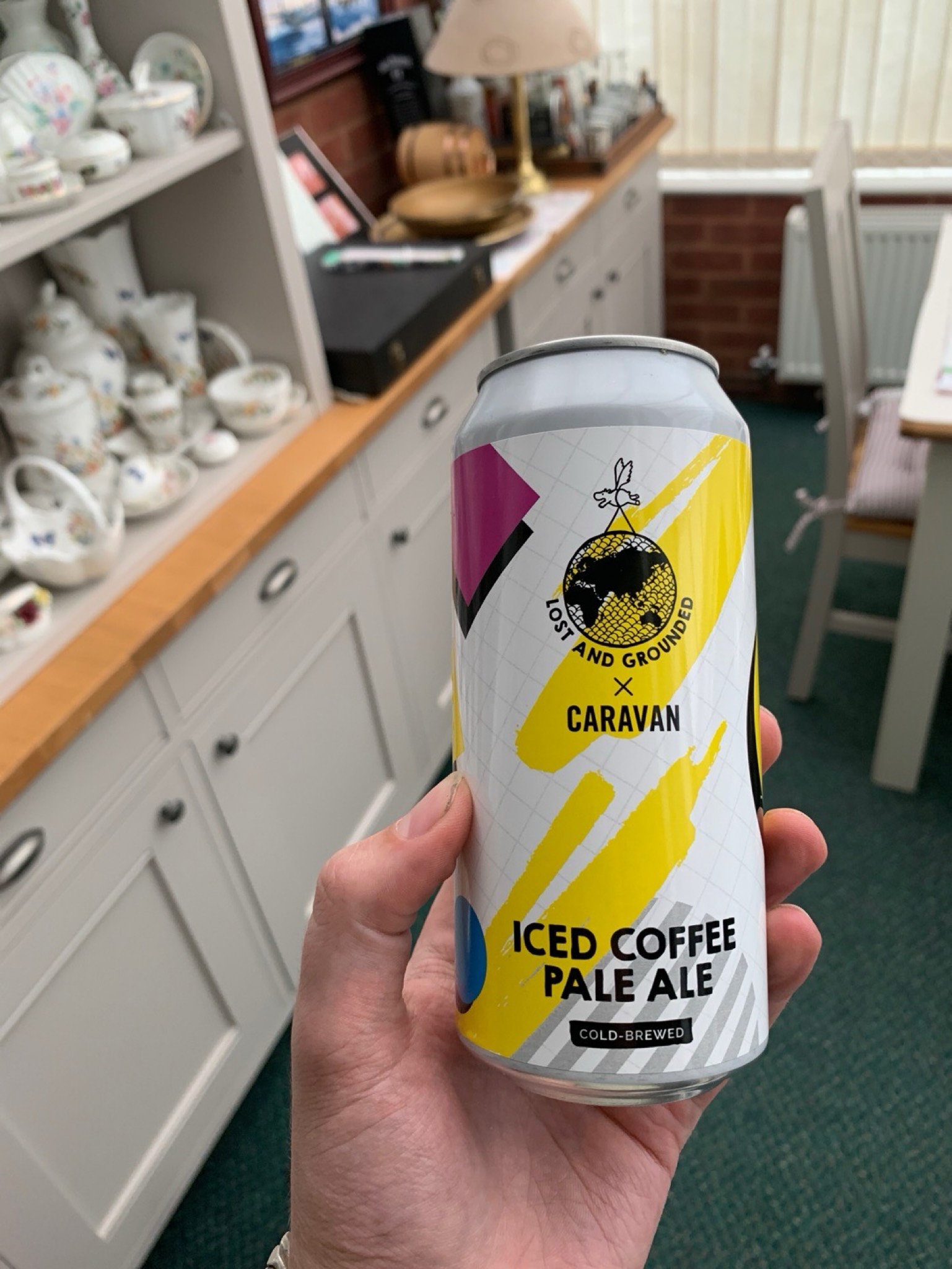 caravan iced coffee pale ale, England