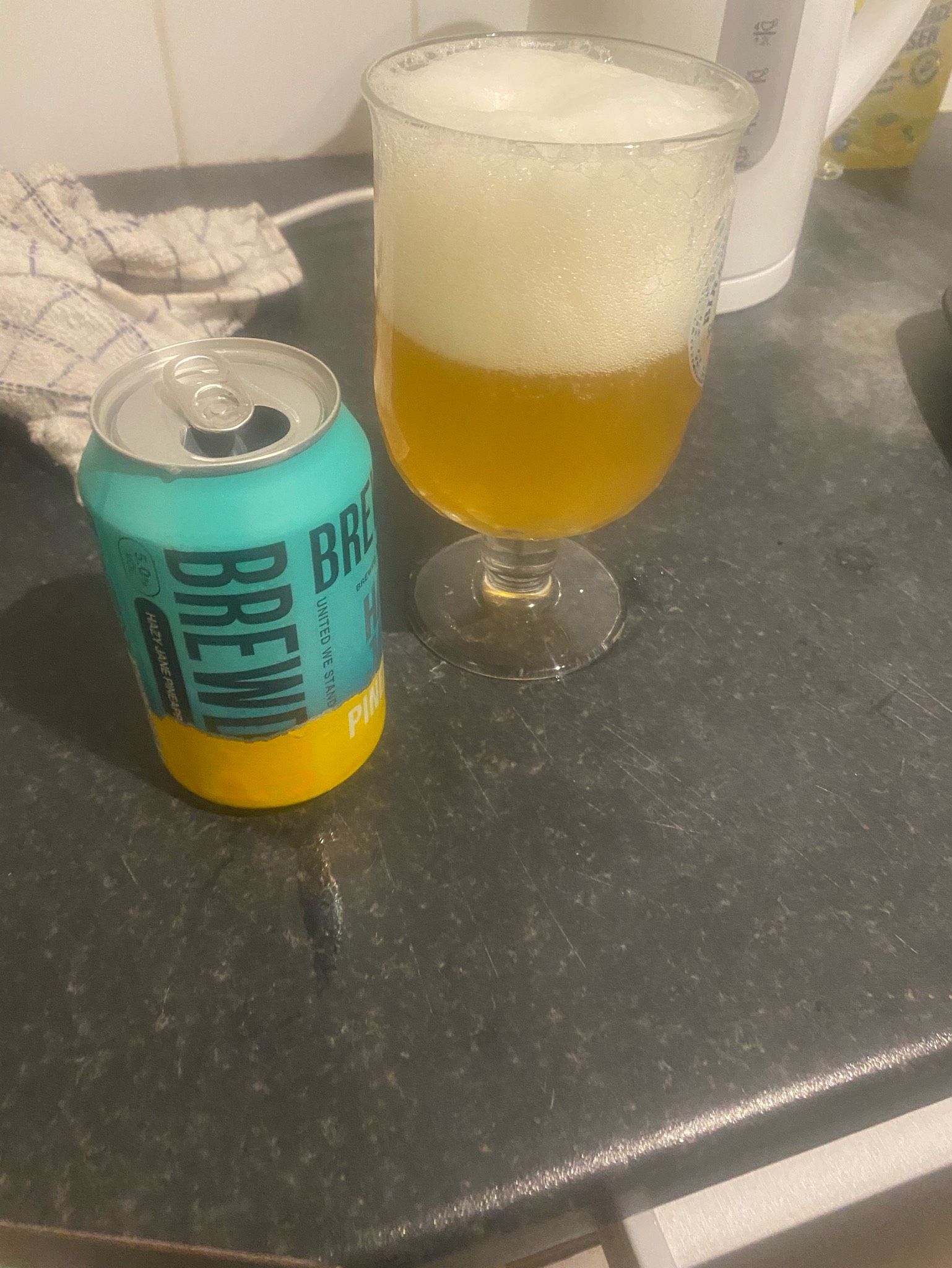 Hazy Jane Pineapple, Scotland