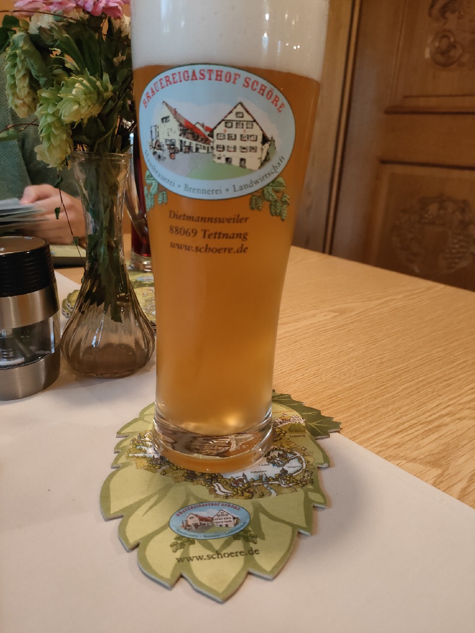 Schörebrau Hell Naturtrüb, Brauereigasthof Schöre