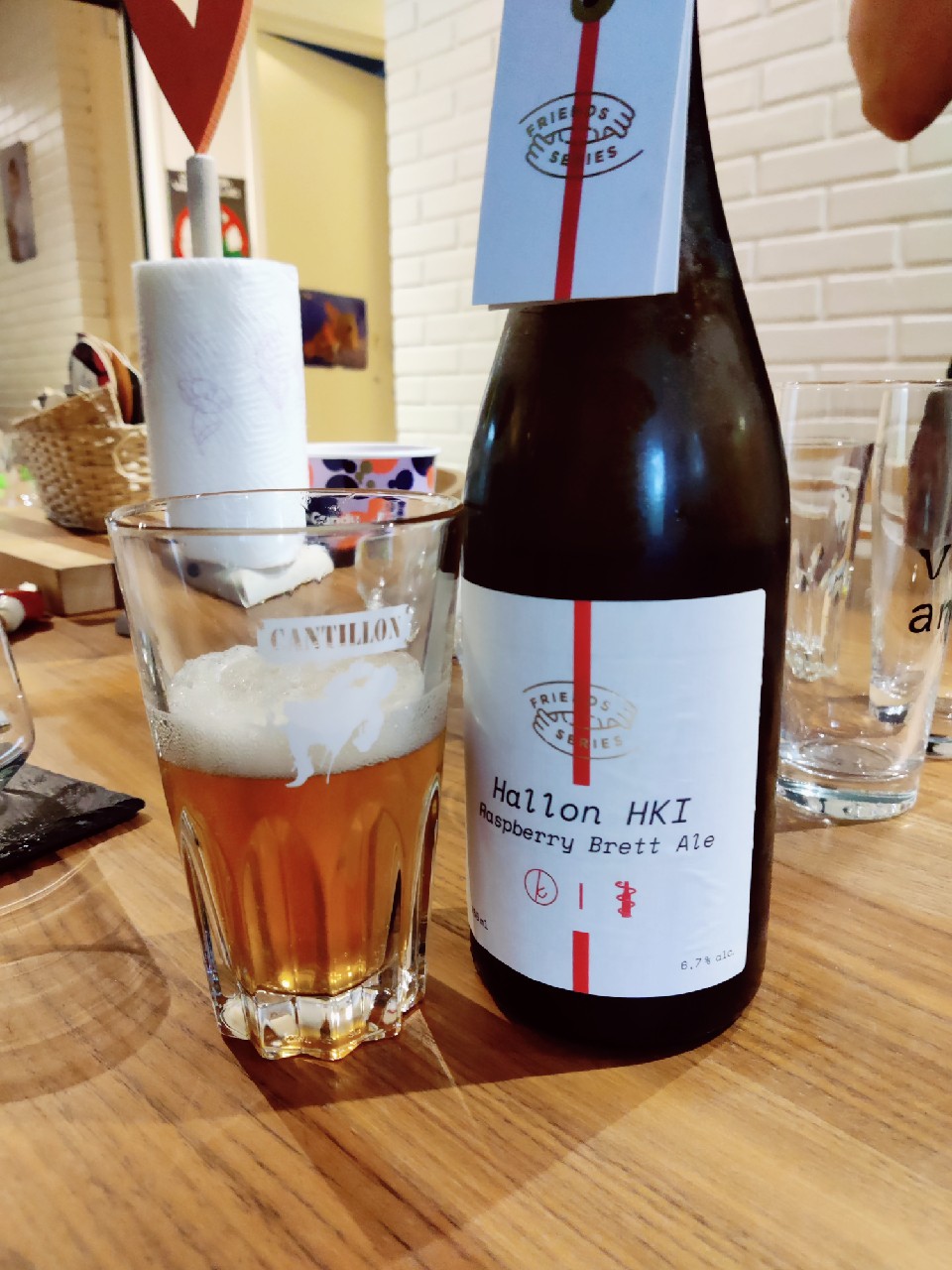 Hallon HKI Raspberry Brett Ale, Finland