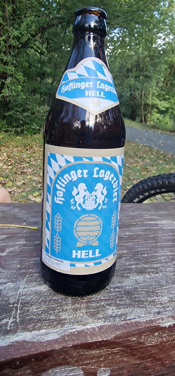 Haflinger Lagerbier hell, Germany