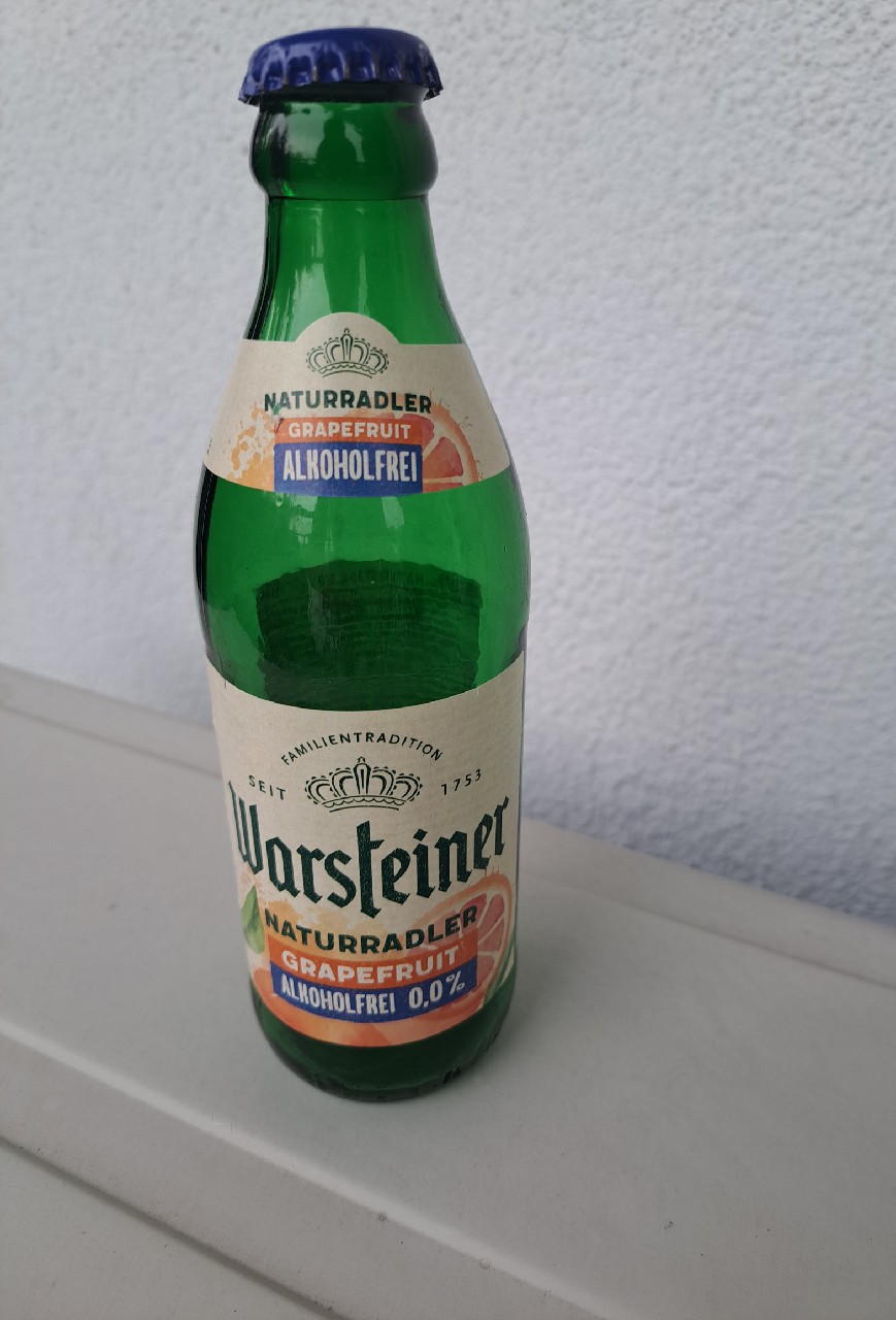 Warsteiner NaturRadler Grapefruit alkoholfrei 0,0, Germany