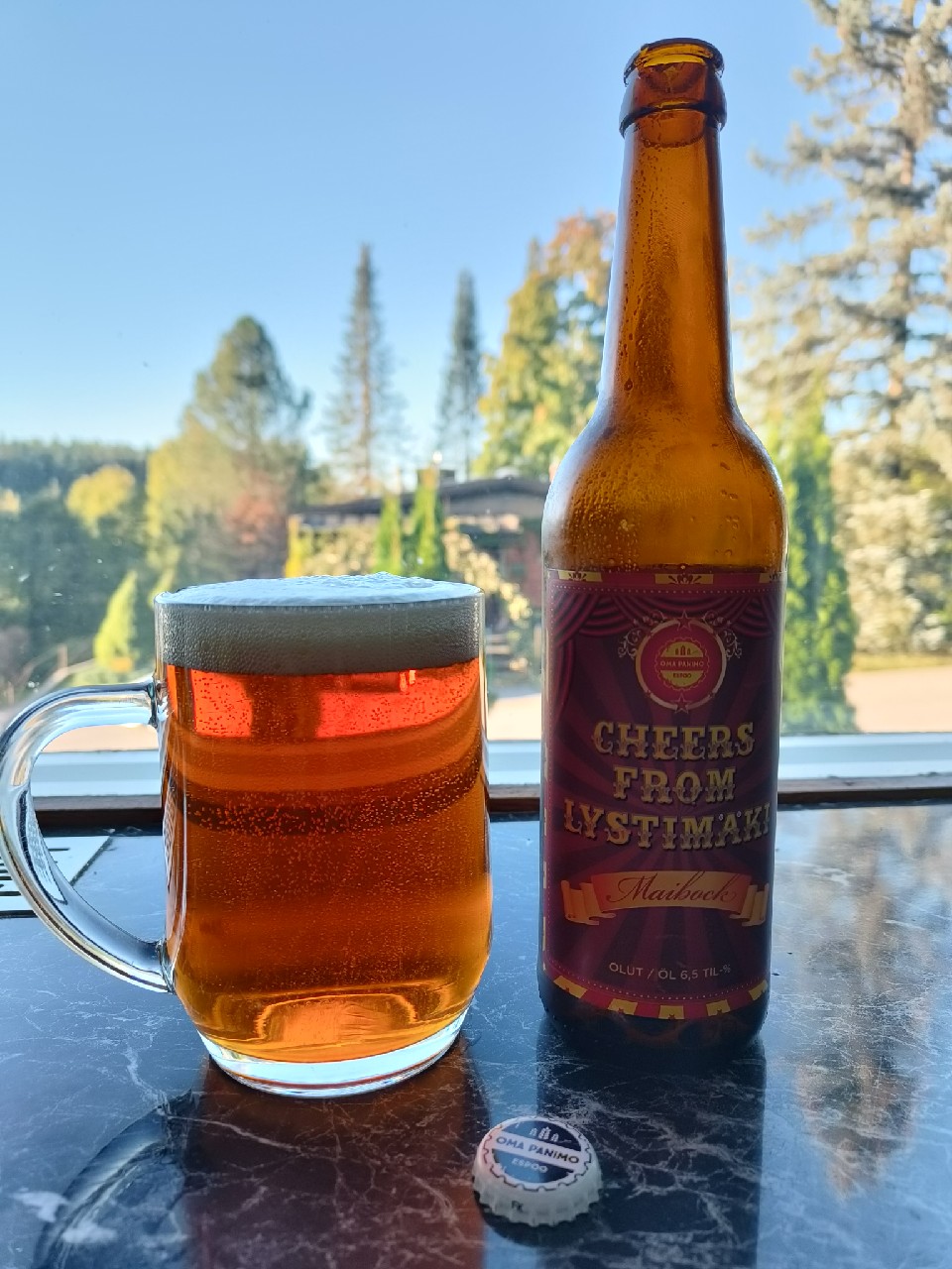 Cheers from Lystimäki, Finland