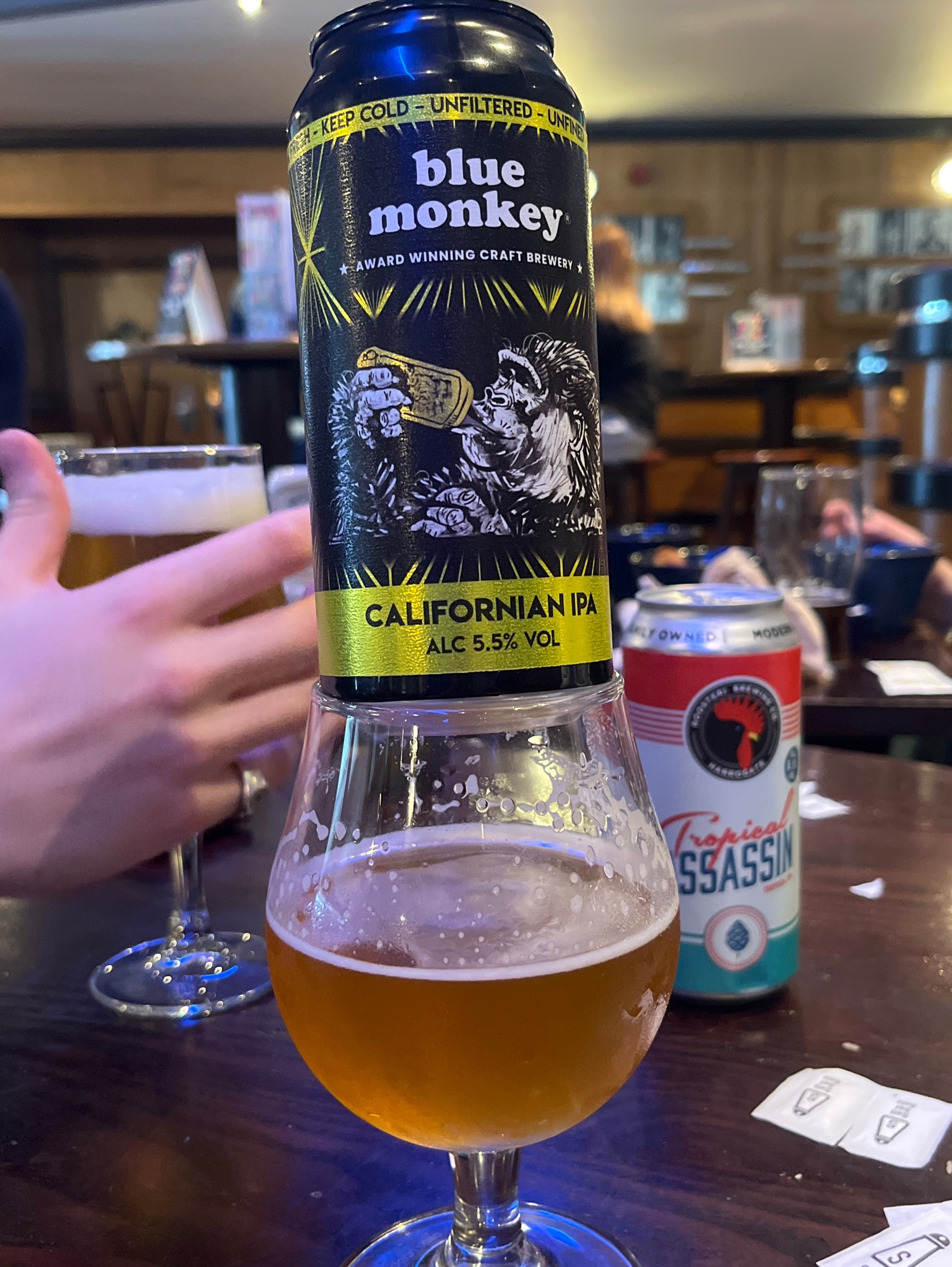 Californian IPA, Blue Monkey Brewery