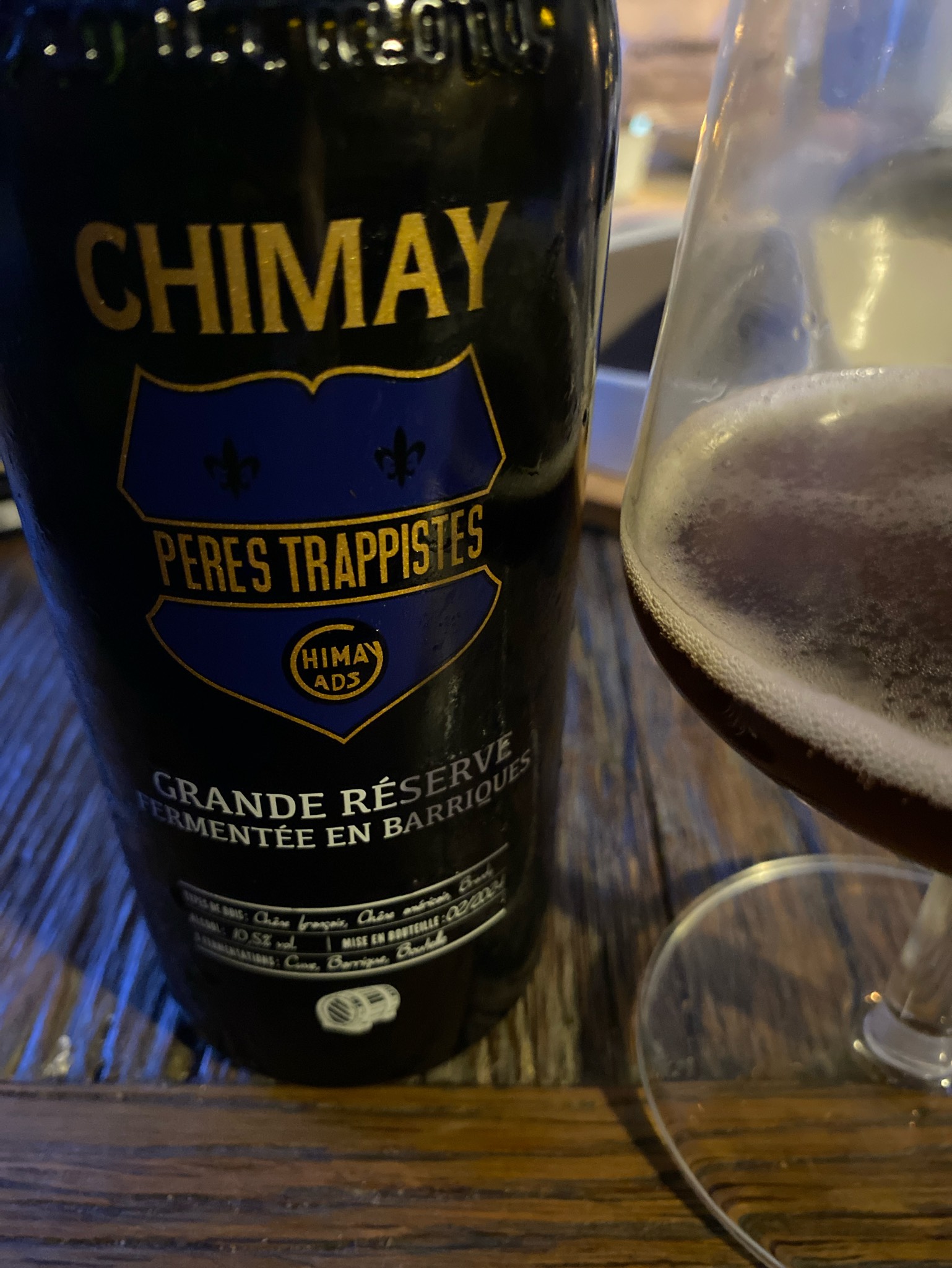 Chimay Grande Reserve Fermentée En Barriques Brandy (02/2024), Belgium
