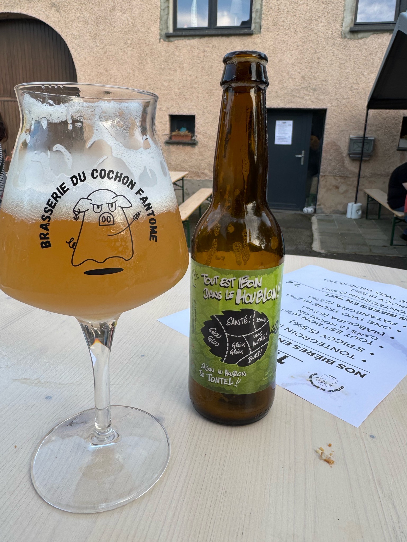 Tout est bon dans le houblon, Belgium