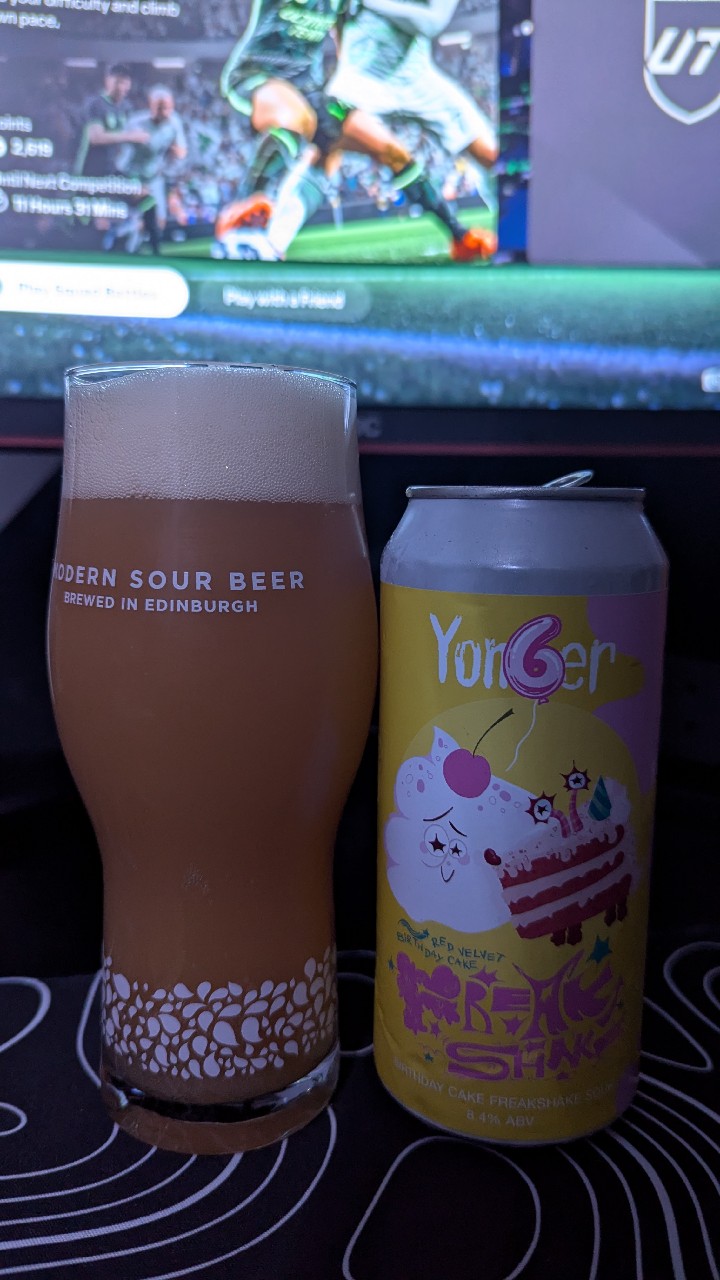 Red Velvet Birthday Cake Freakshake, England