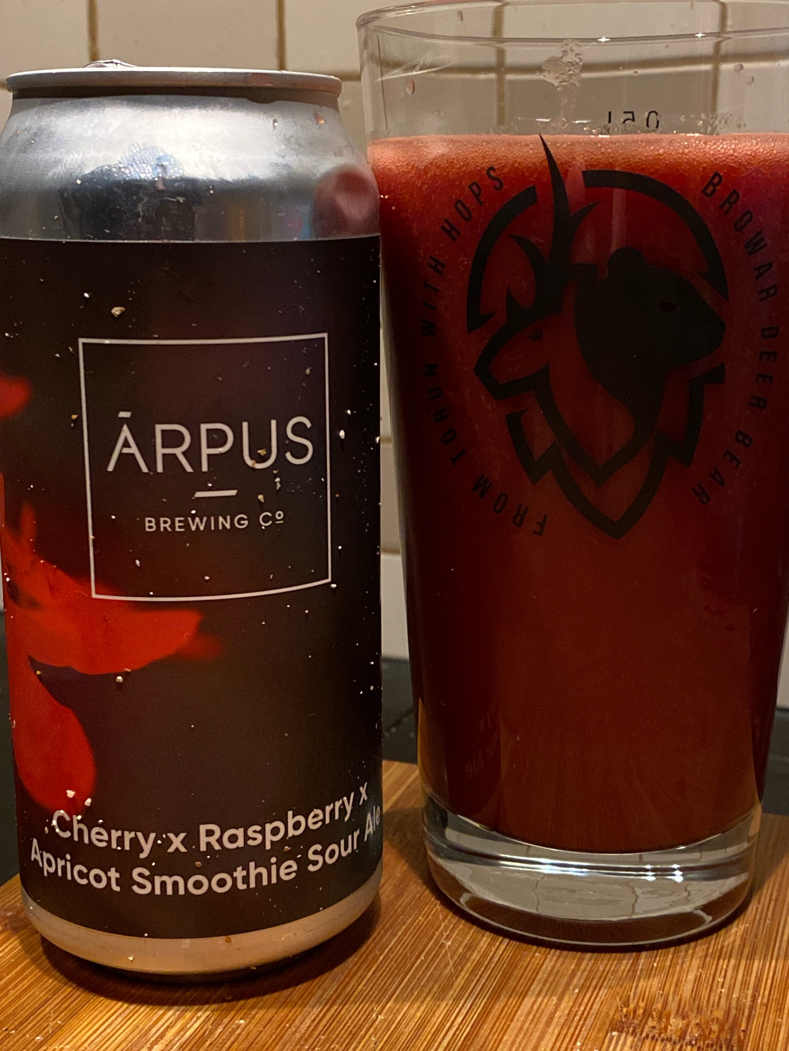 Cherry x Raspberry x Apricot Smoothie Sour Ale, Latvia