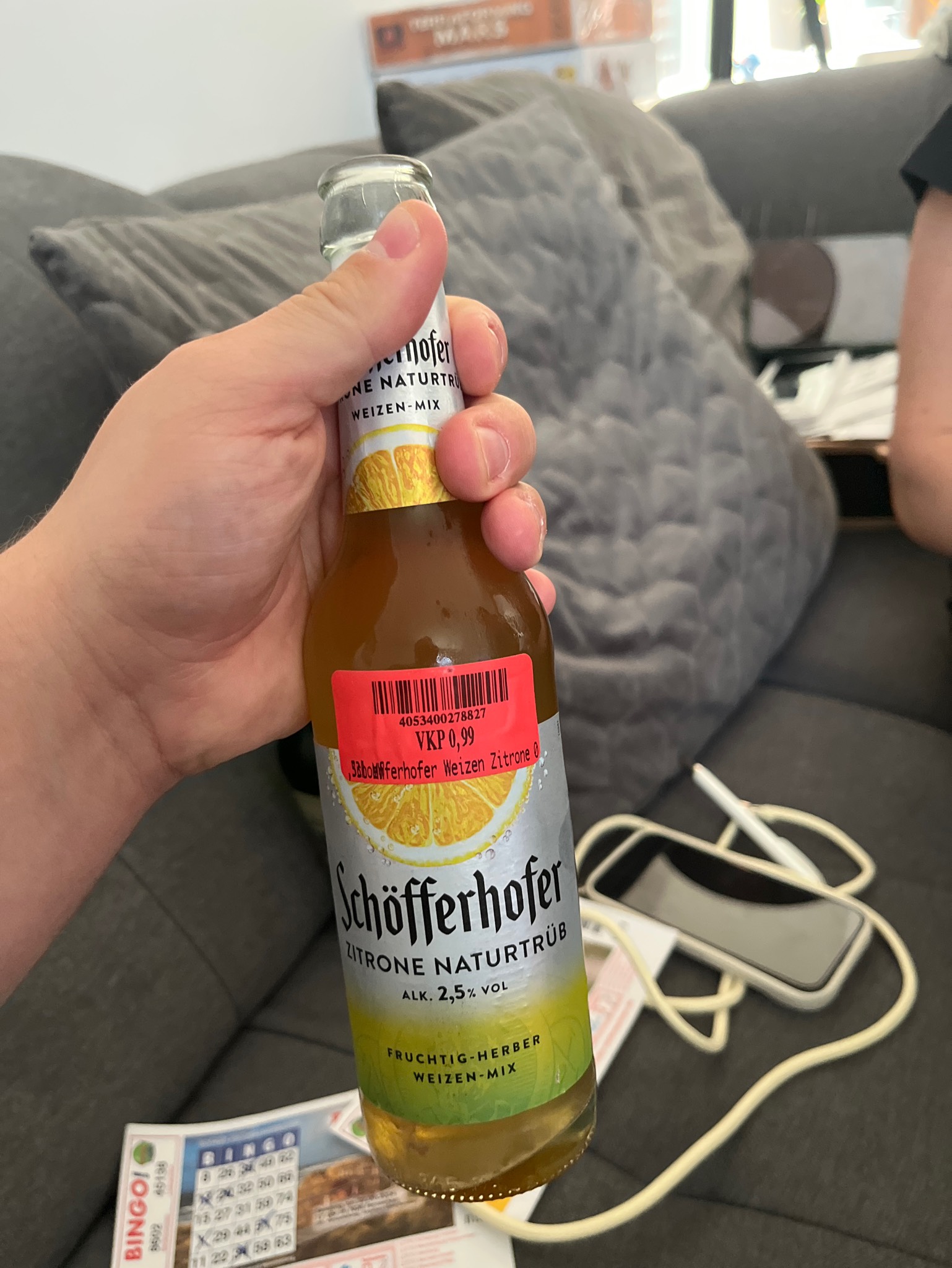 Schöfferhofer Zitrone, Germany