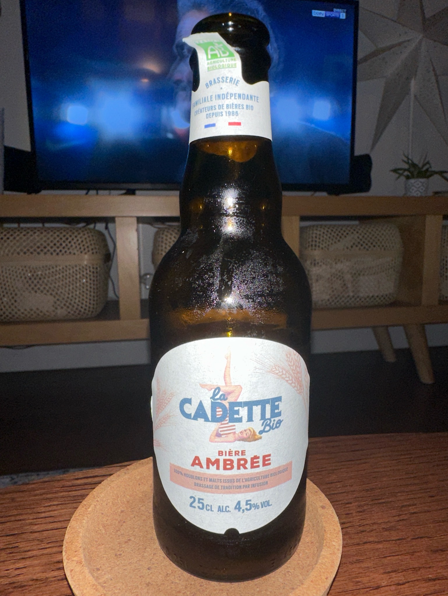 La Cadette Bio Ambrée, France