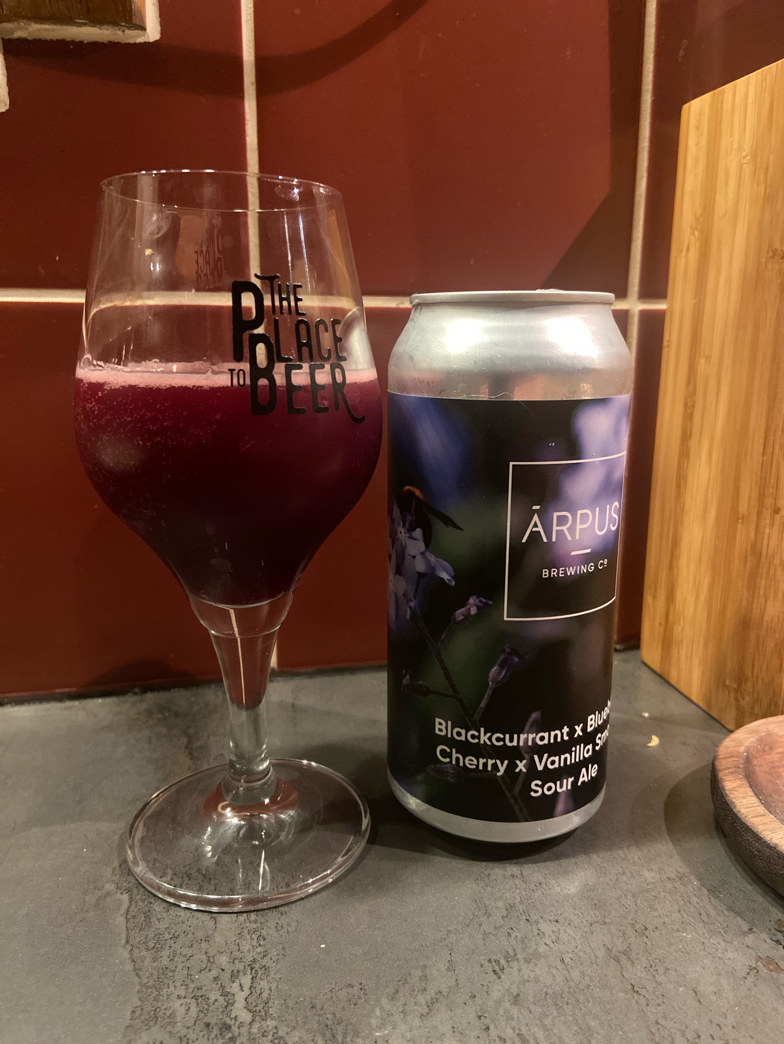 Blackcurrant x Blueberry x Cherry x Vanilla Smoothie Sour Ale, Latvia