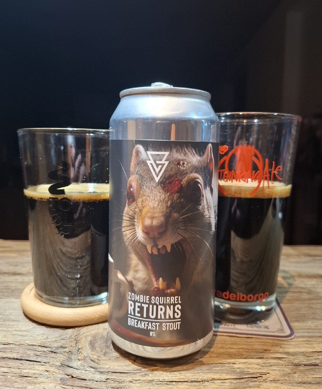 Zombie Squirrel Returns, England