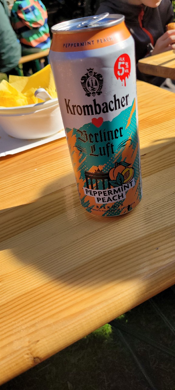 Krombacher Berliner Luft Peppermint Peach, Germany