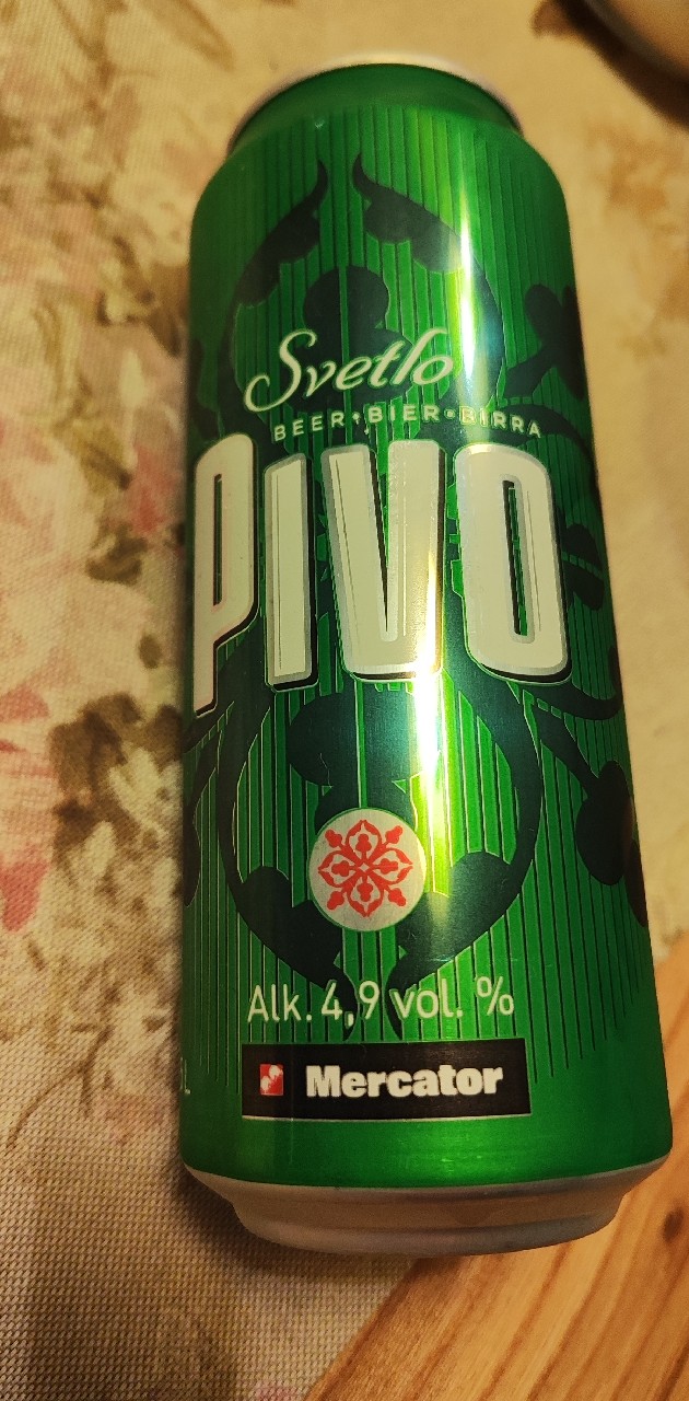 Mercator Svetlo Pivo, Slovenia