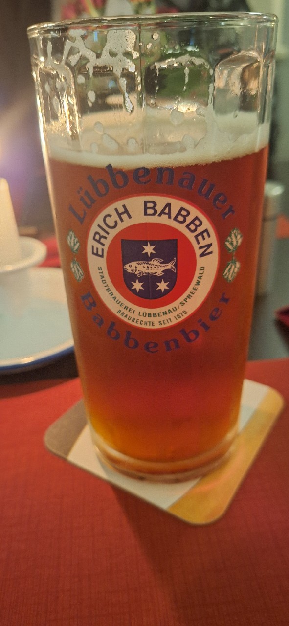 Lübbenauer Babbenbier Dunkel Spezial, Erich Babben Brauerei, Lübbenau