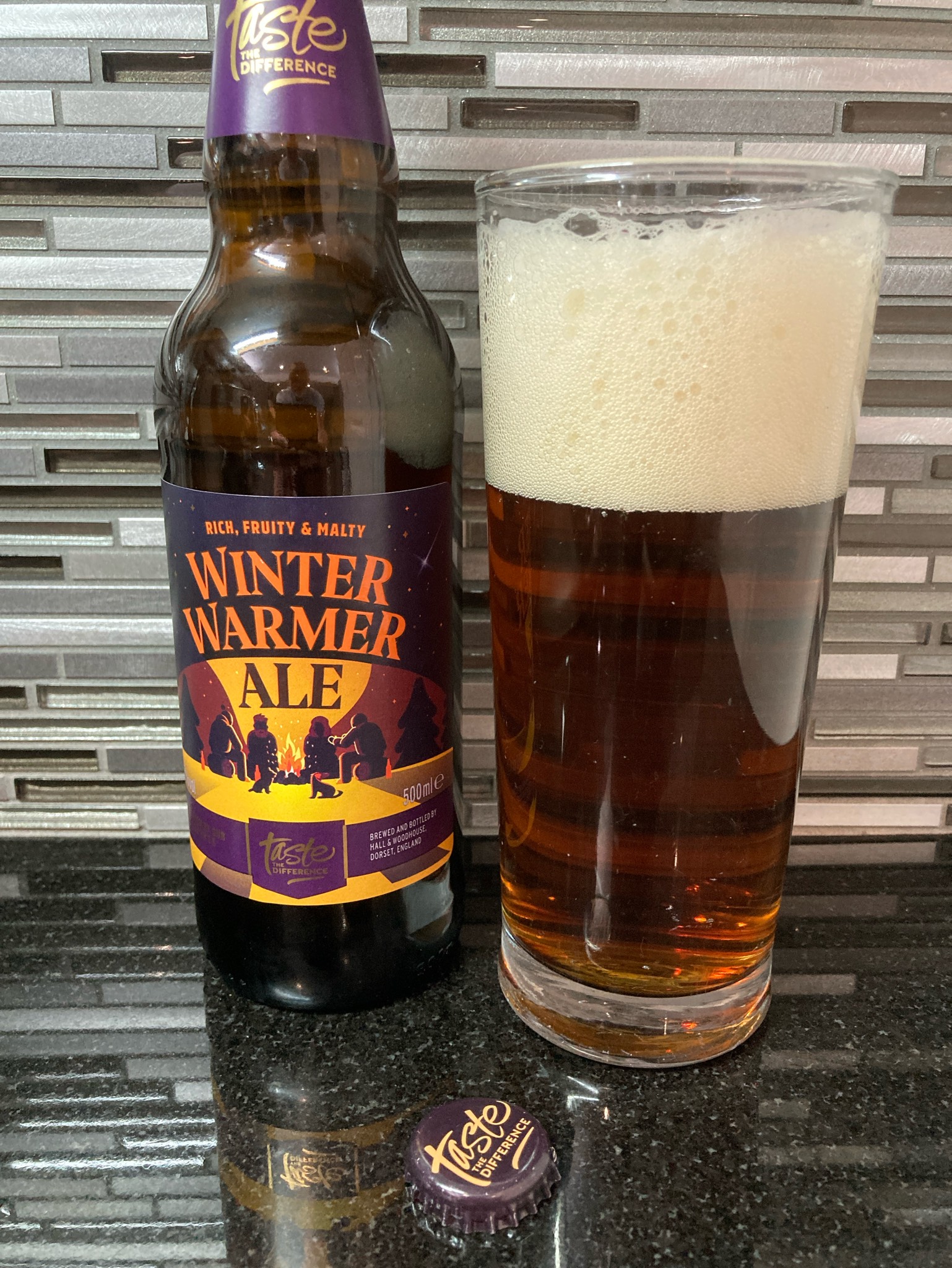 Taste The Difference Winter Warmer Ale, England