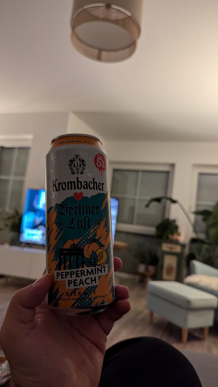 Krombacher Berliner Luft Peppermint Peach, Germany