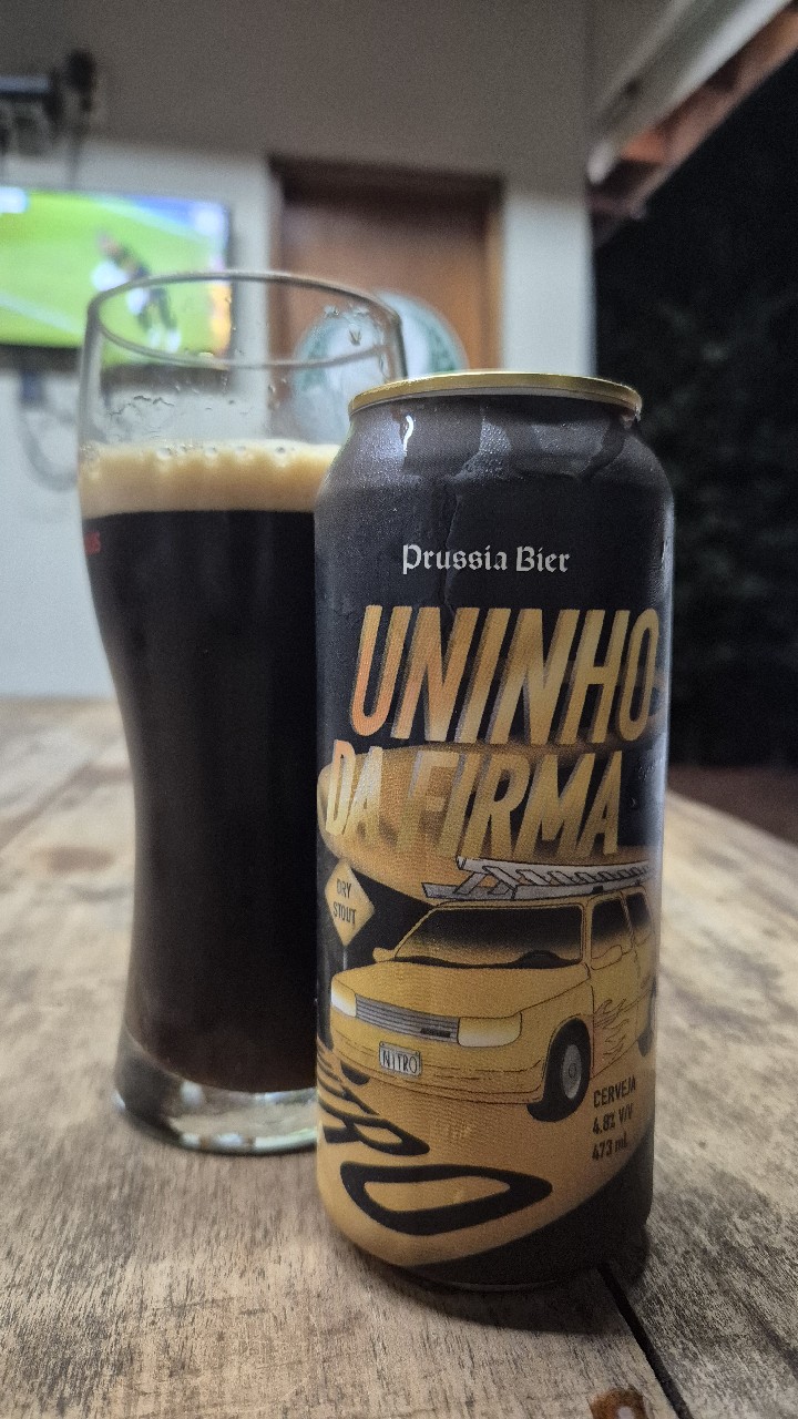 Uninho da Firma - Dry Stout com Nitrogênio, Brazil