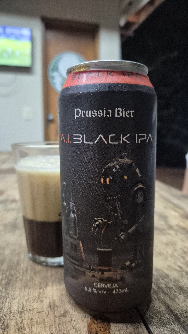 prussia A.I. black ipa, Brazil