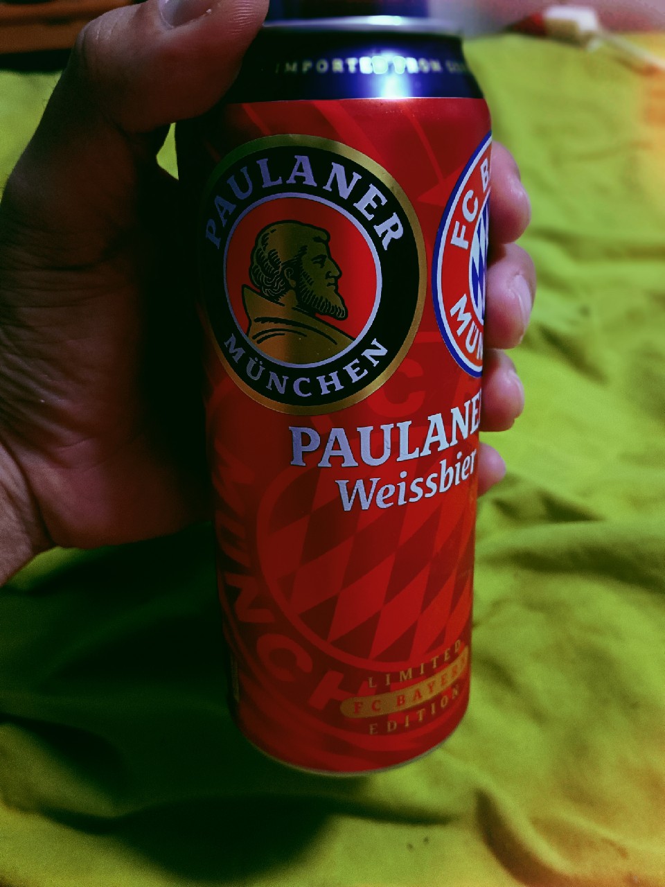 Paulaner Weissbier FC Bayern, Germania Brauhaus A. Frings