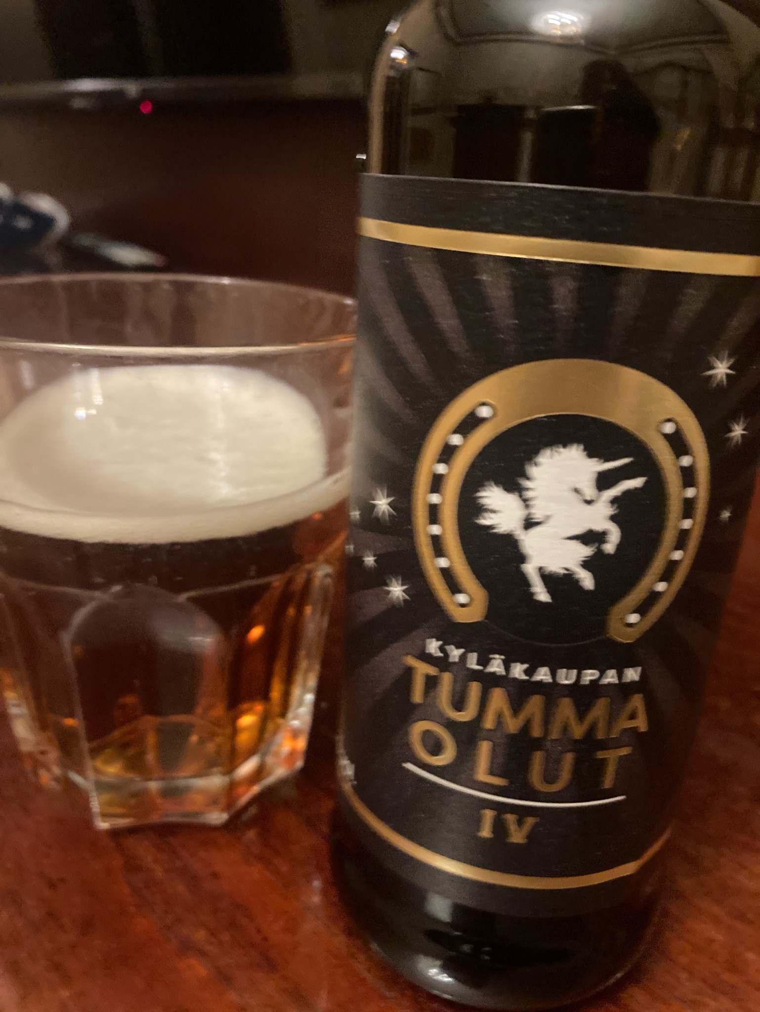 Kyläkaupan Tumma Olut IV, Finland