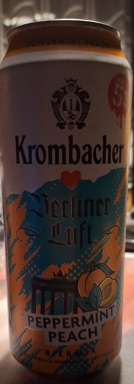 Krombacher Berliner Luft Peppermint Peach, Germany