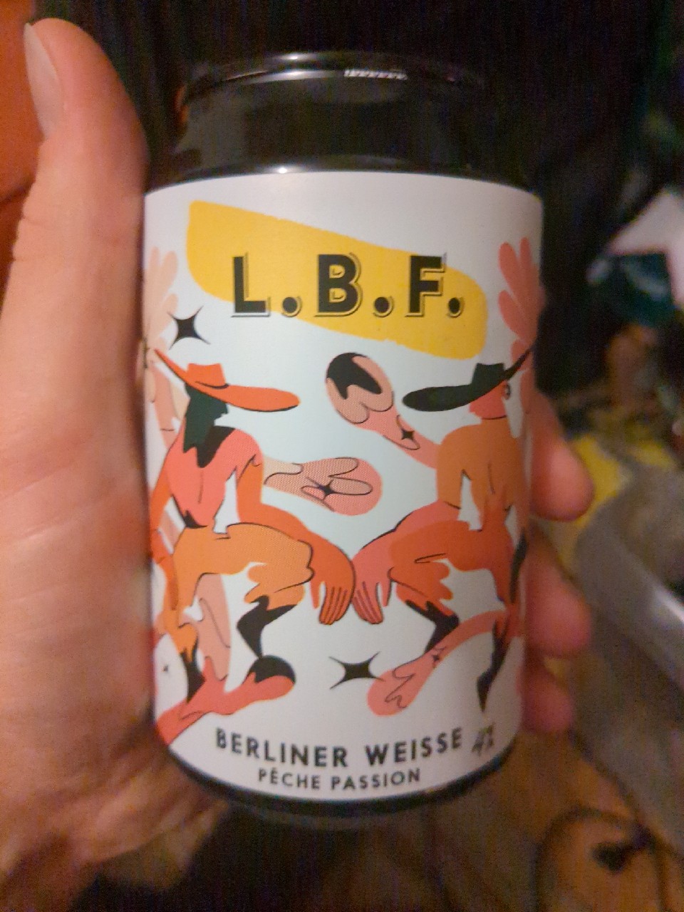 L.b.f. Berliner Weisse Peche Passion, France