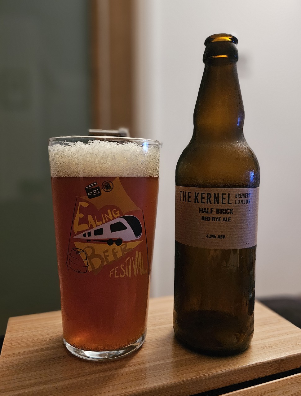Half Brick Red Rye Ale, England