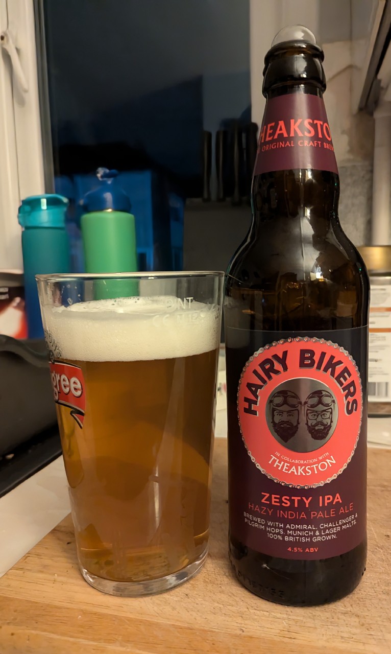 Hairy Bikers Zesty IPA, England