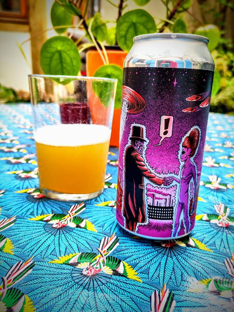 Patrons Project 23.05 Homebrew Heroes // Mike Anson, Doug Hayes, Geoff Nix // Moonshake Design // Hazy IPA, England