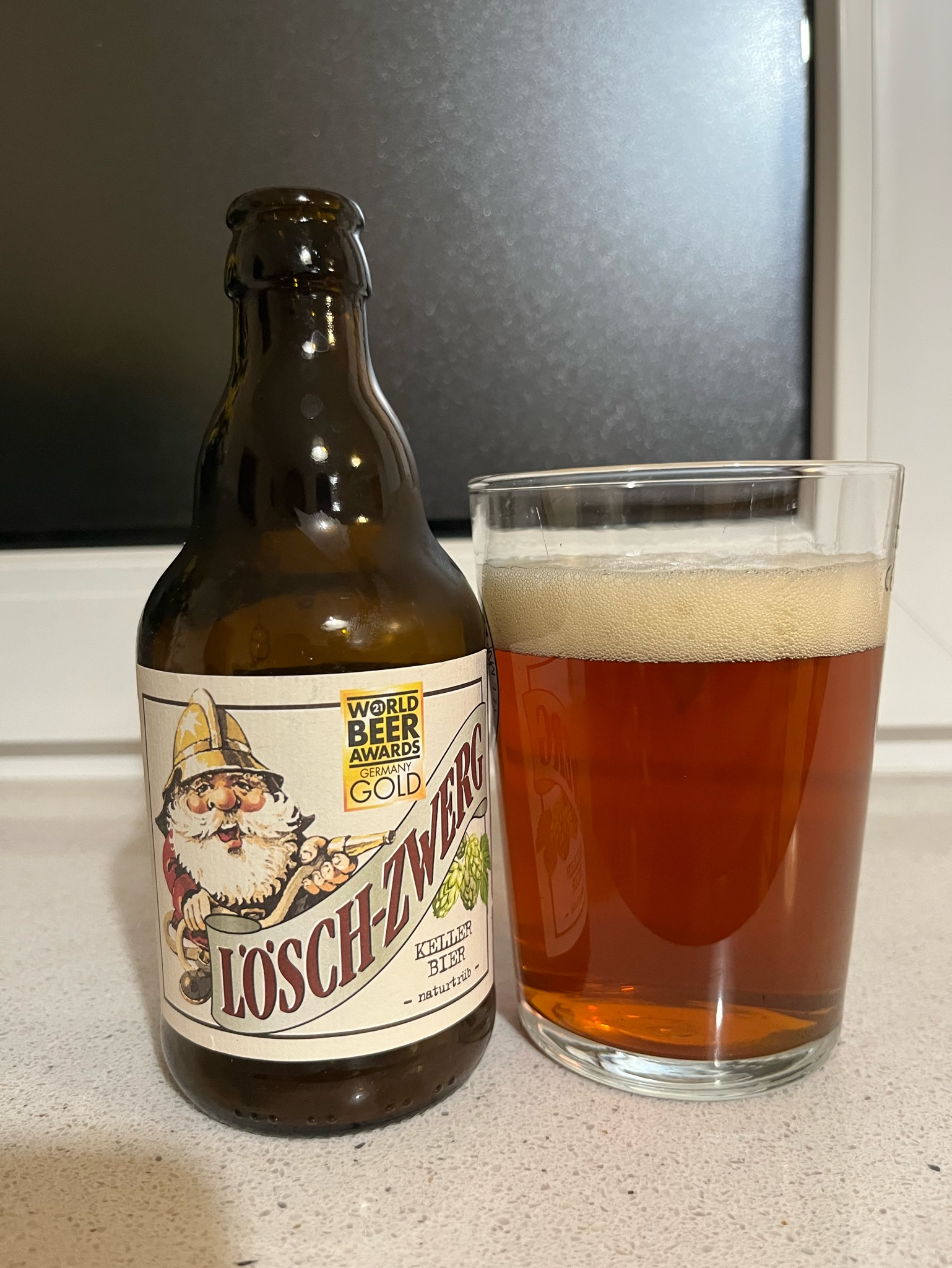 Lösch-Zwerg Kellerbier naturtrüb, Germany