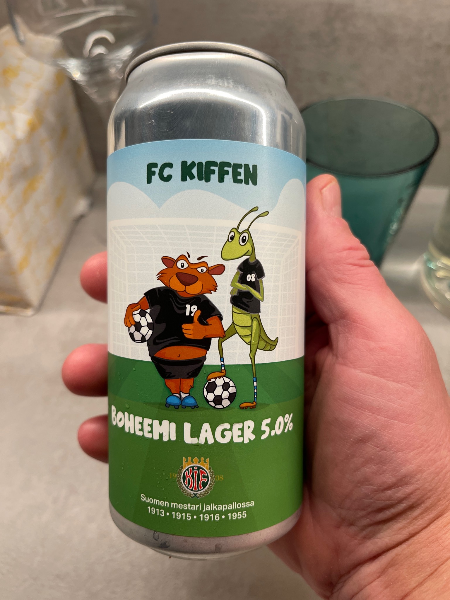 FC Kiffen Boheemi Lager, Finland