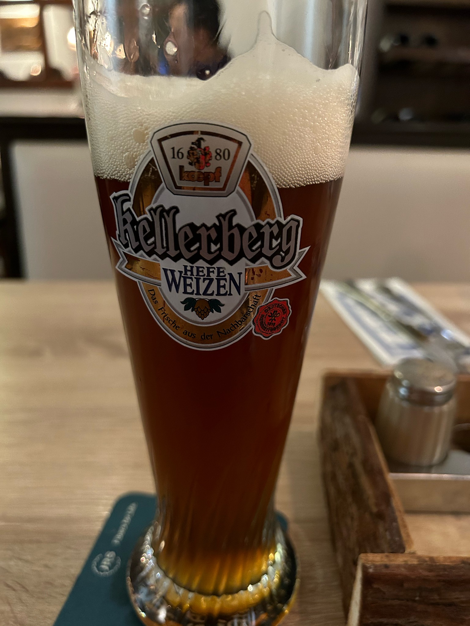 Kellerberg Hefe Weizen, Brauerei Koepf, Aalen