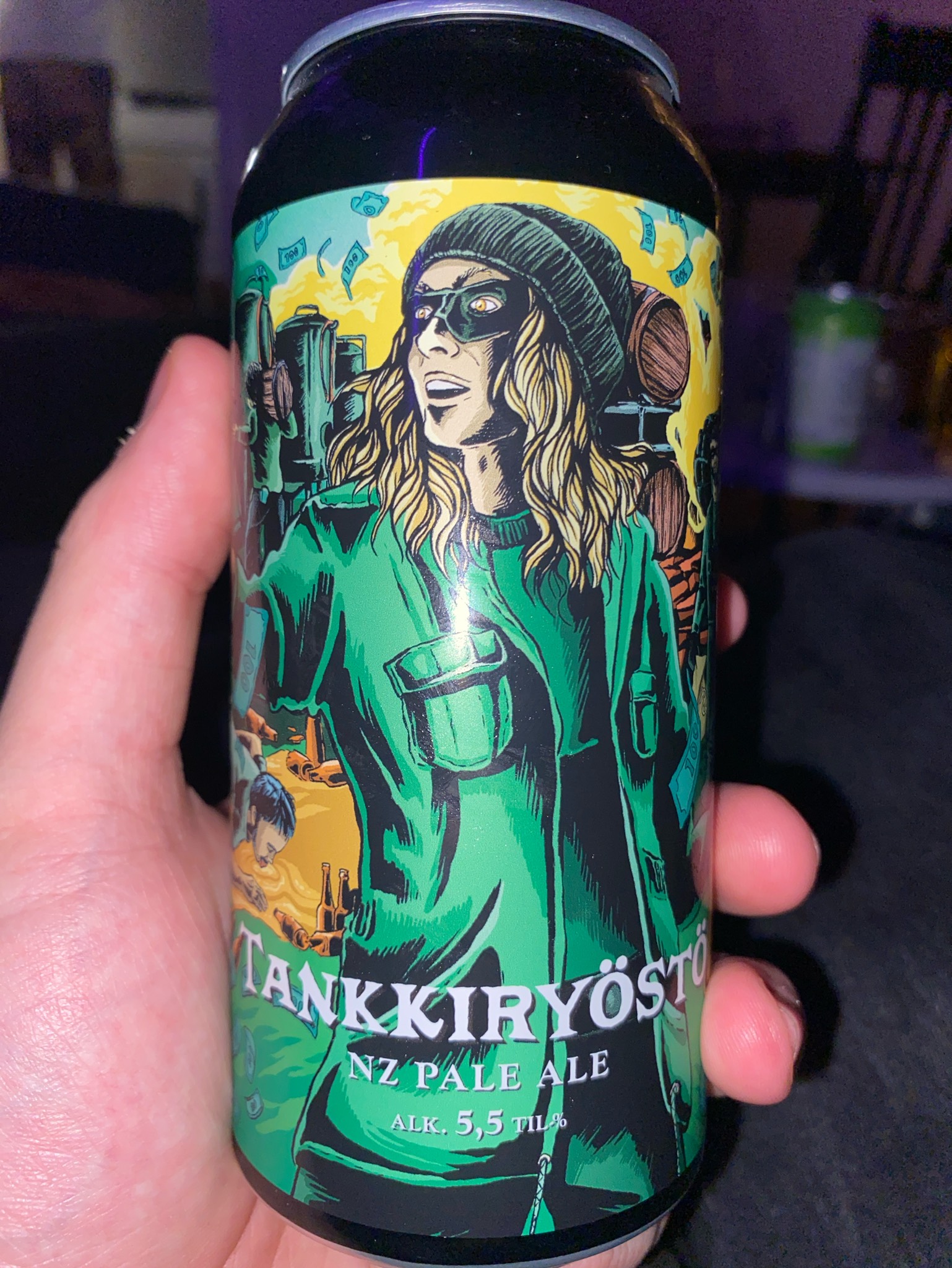 Tankkiryöstö, Finland