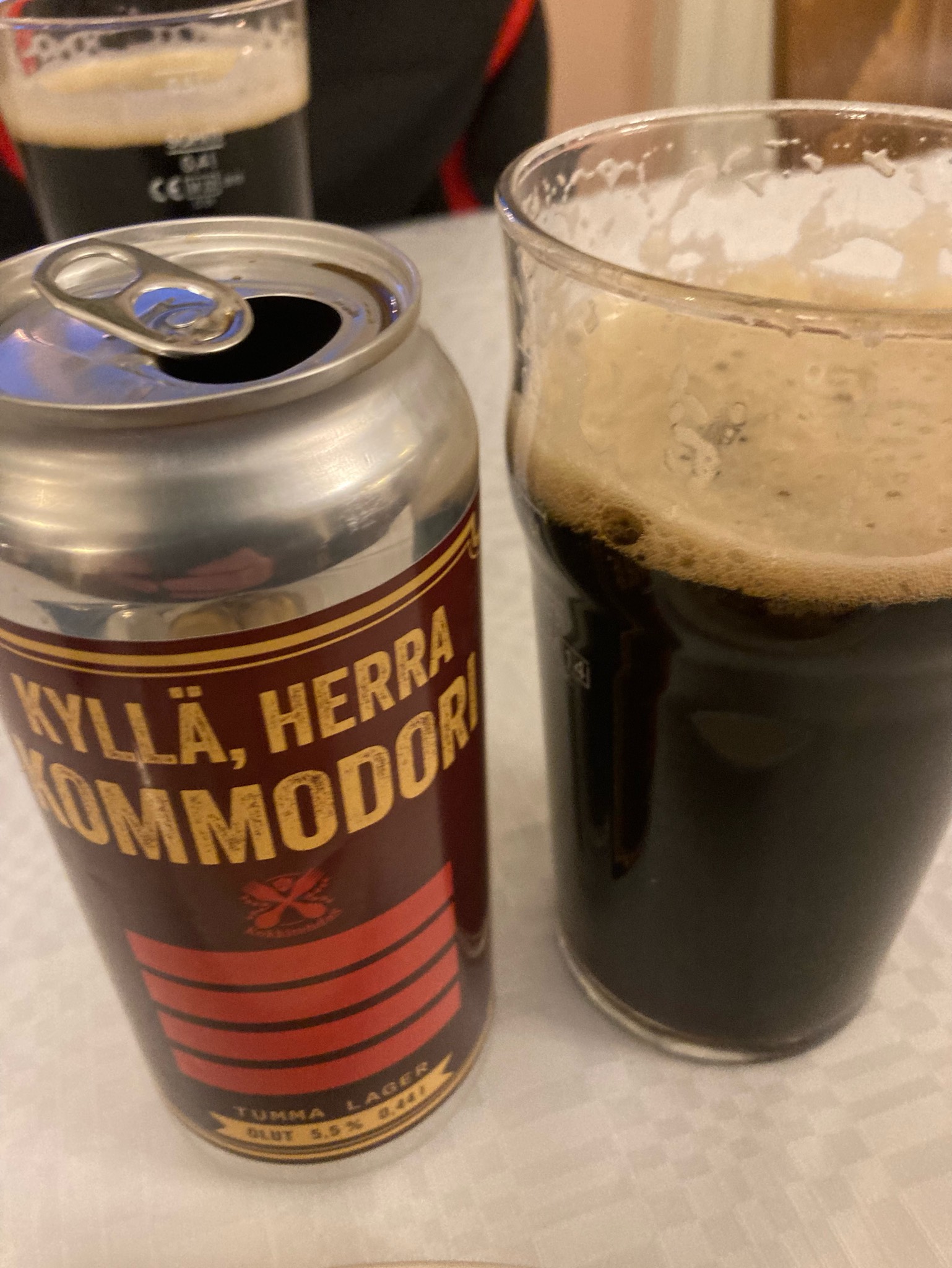 Kyllä, herra kommodori, Finland