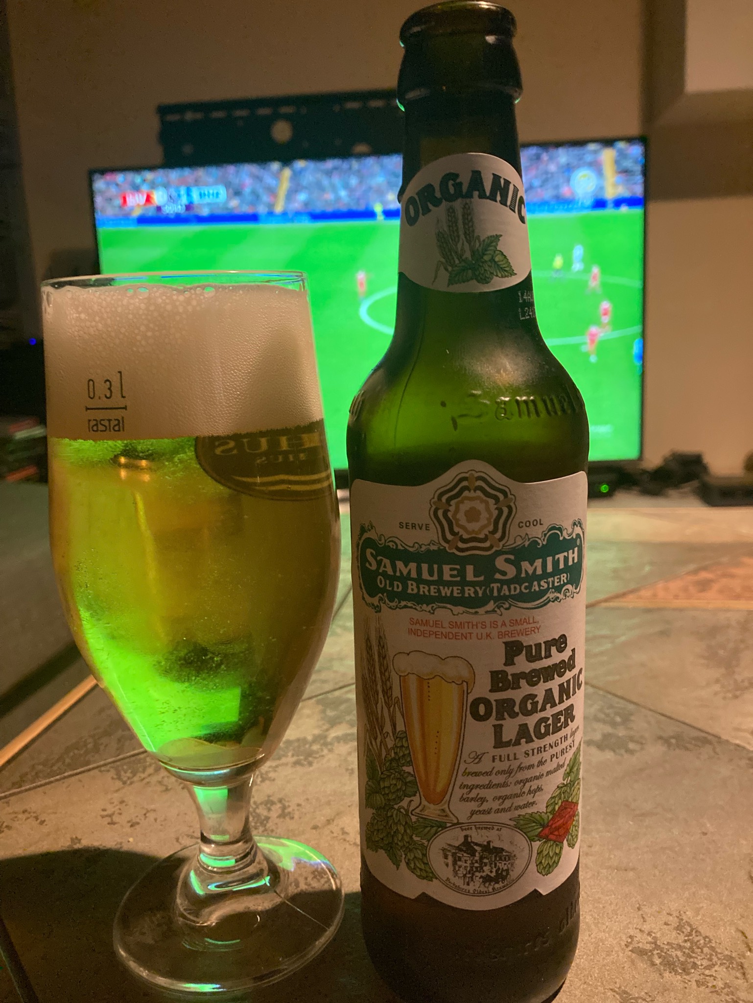 Organic Lager, England