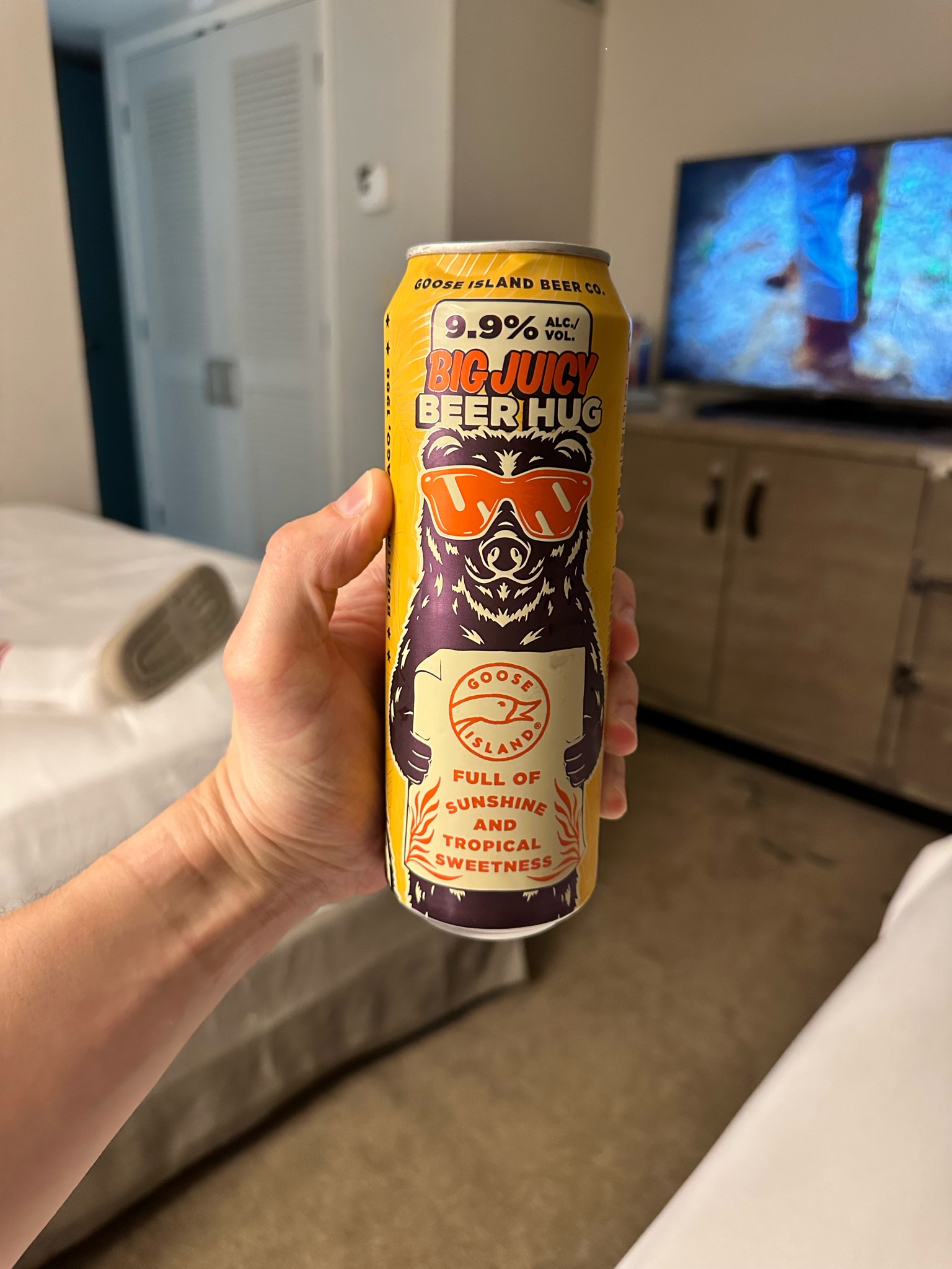 Big Juicy Beer Hug, United States